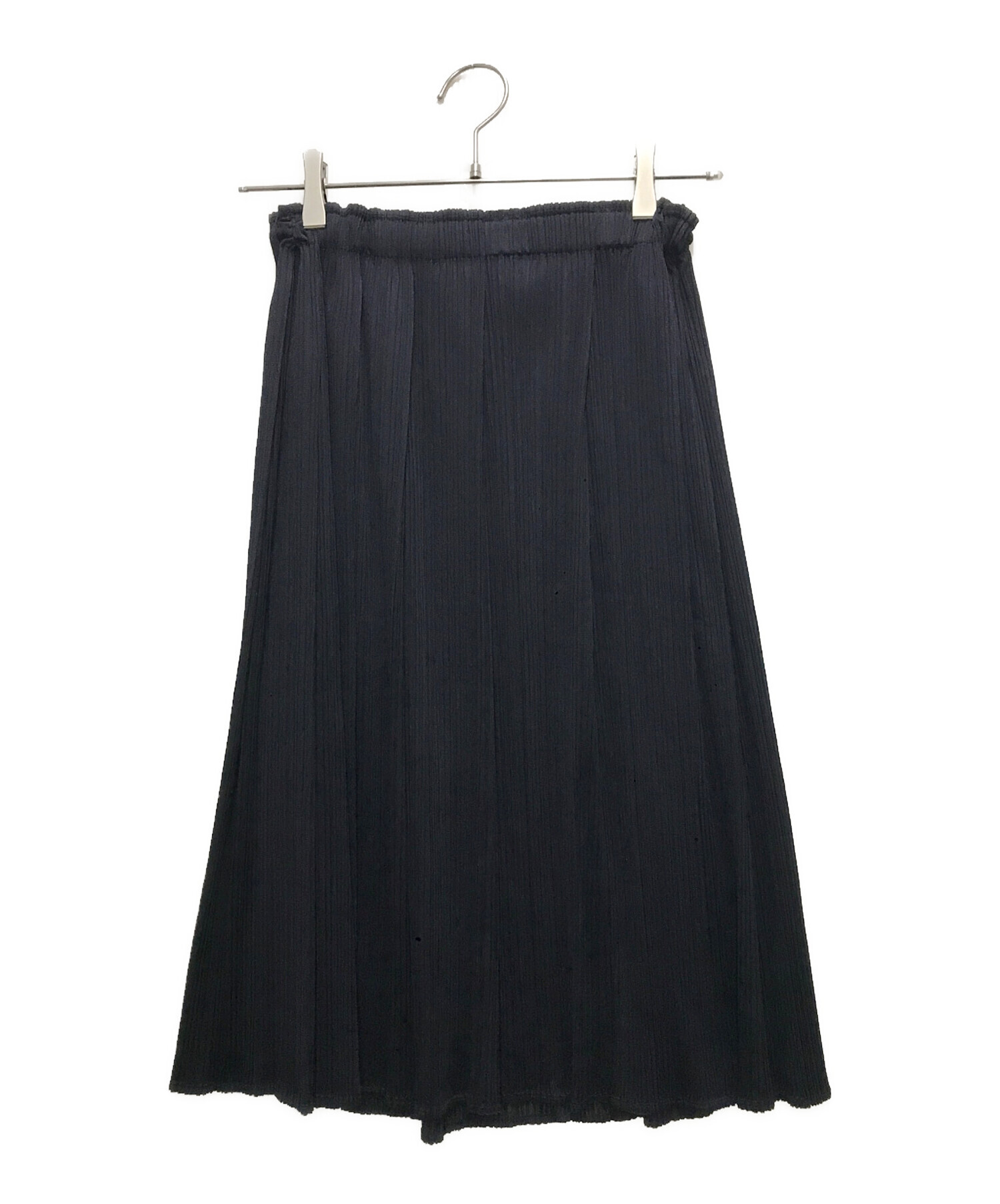 PLEATS PLEASE ネイビープリーツスカート 中古・古着通販】PLEATS PLEASE (プリーツプリーズ) プリーツ スカート