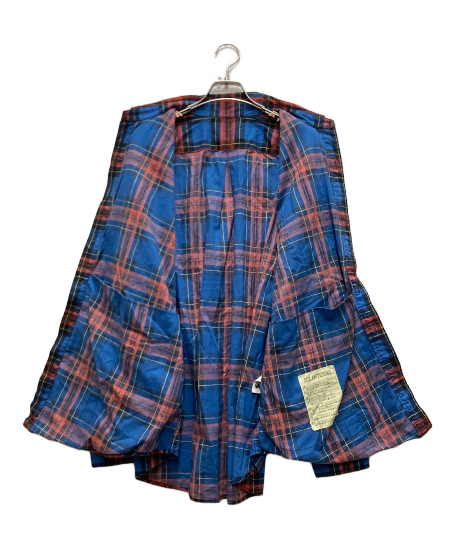 ssz チェック長袖シャツ Mサイズ 中古・古着通販】BEAMS (ビームス) SSZ (エスエスズィー) チェック
