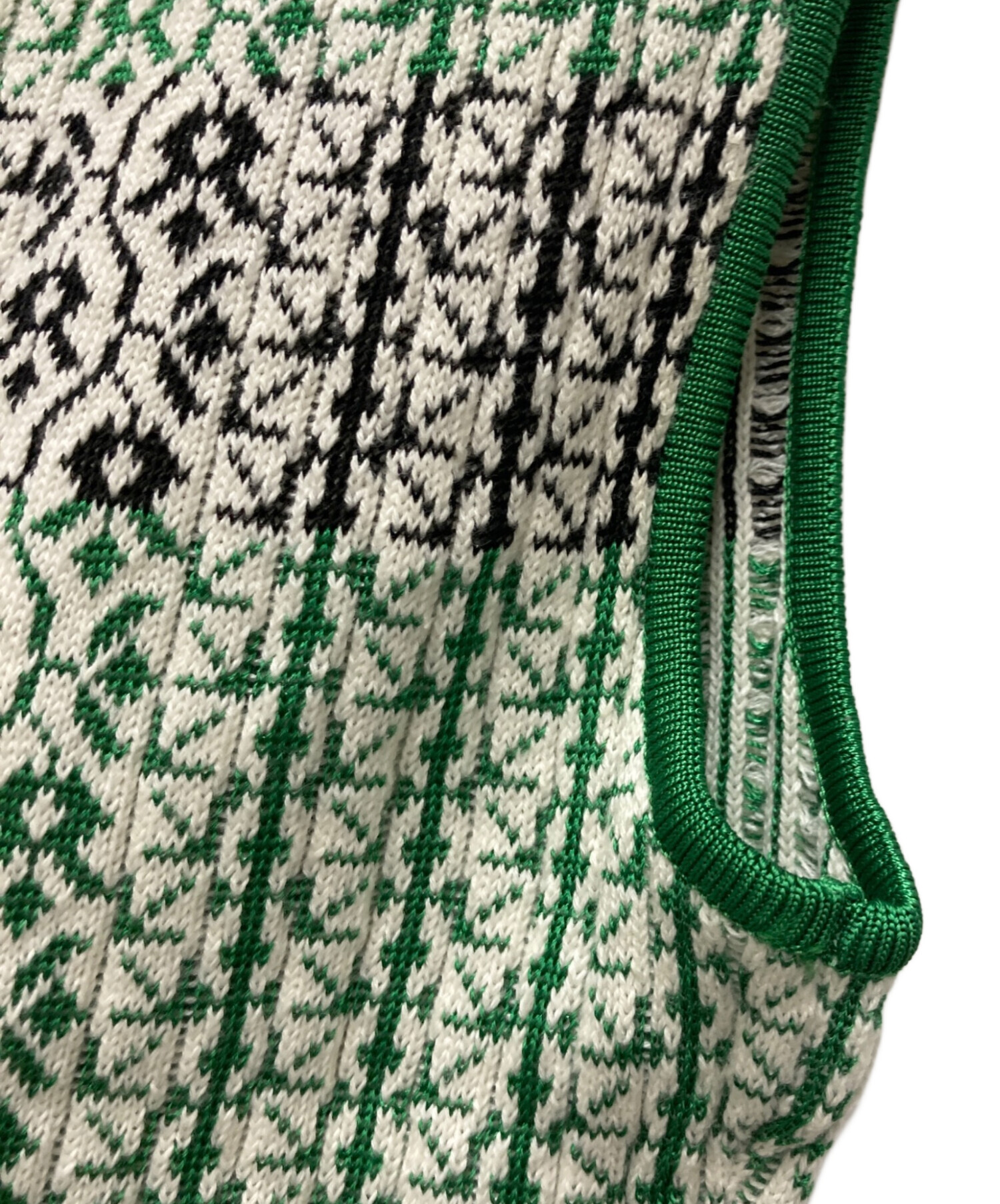 中古・古着通販】mame kurogouchi (マメクロゴウチ) Rib Jacquard