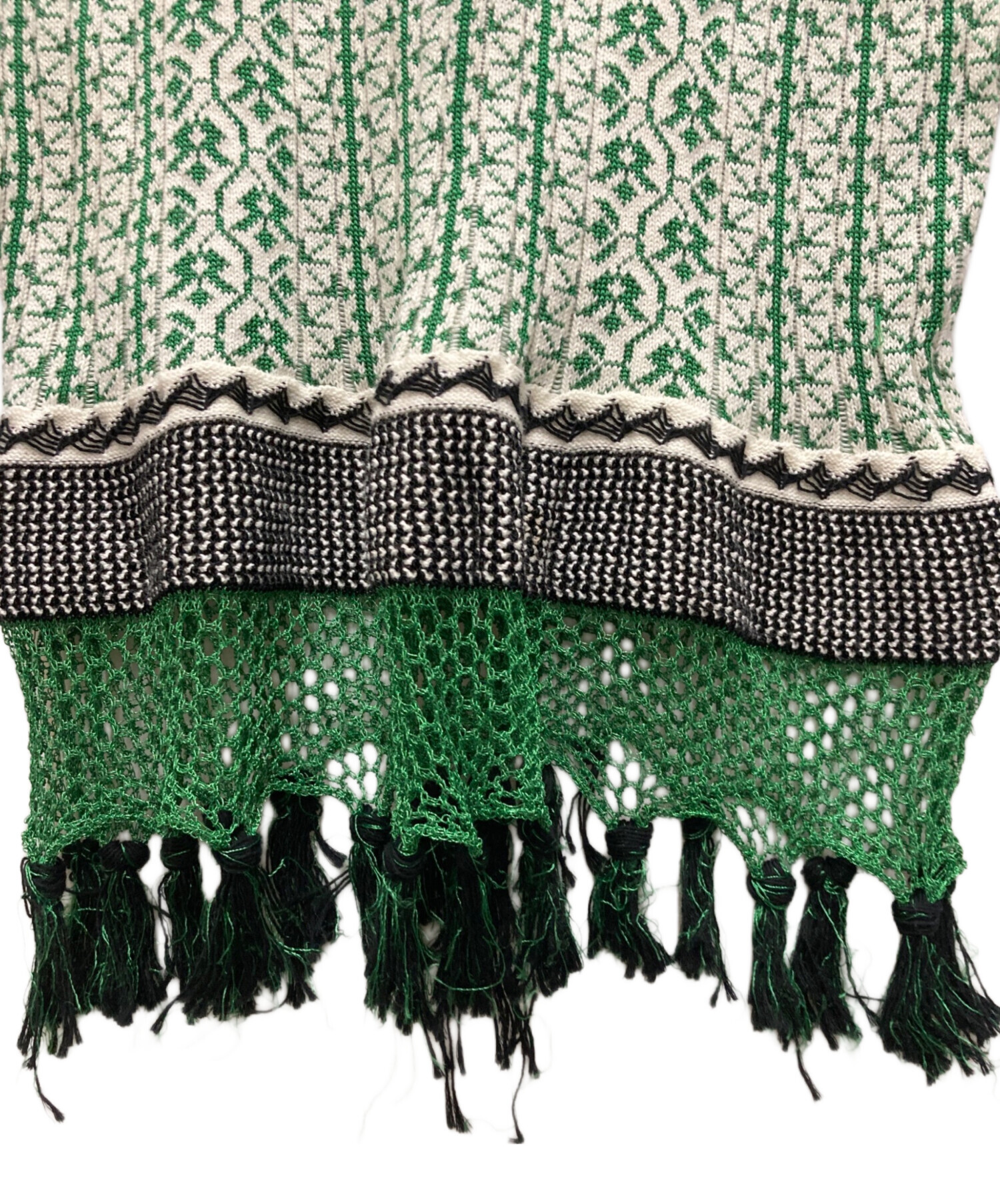 中古・古着通販】mame kurogouchi (マメクロゴウチ) Rib Jacquard
