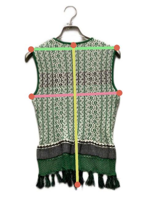 中古・古着通販】mame kurogouchi (マメクロゴウチ) Rib Jacquard