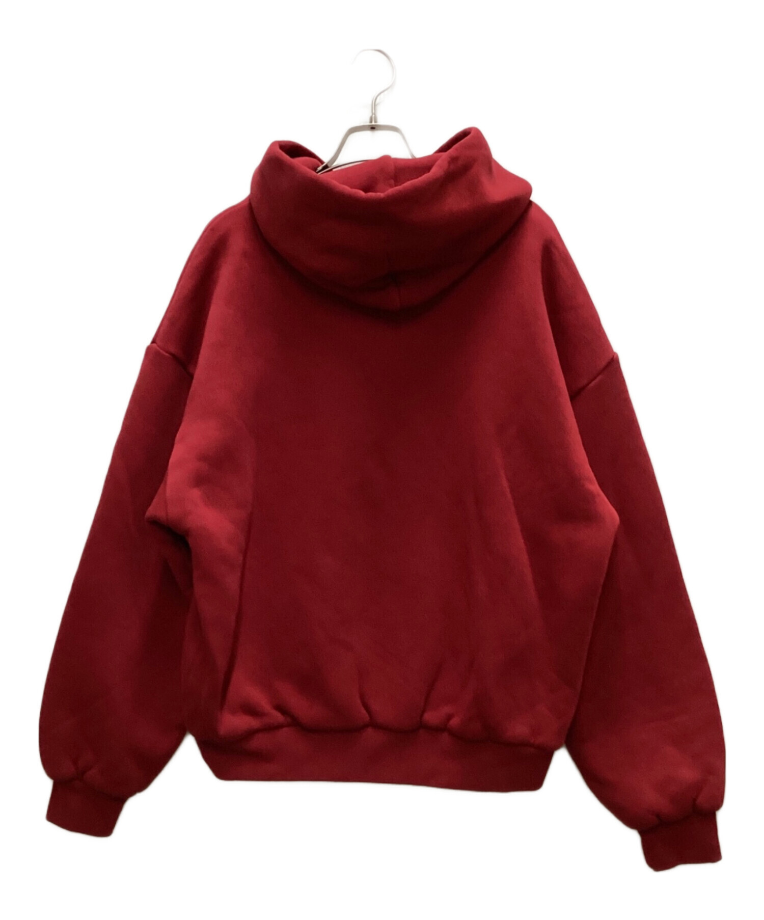  -  Originals ベルベット フーディ パーカー ワインレッド 中古・古着通販】VELOUR GARMENTS (ベロア・ガーメンツ) 1000 GSM