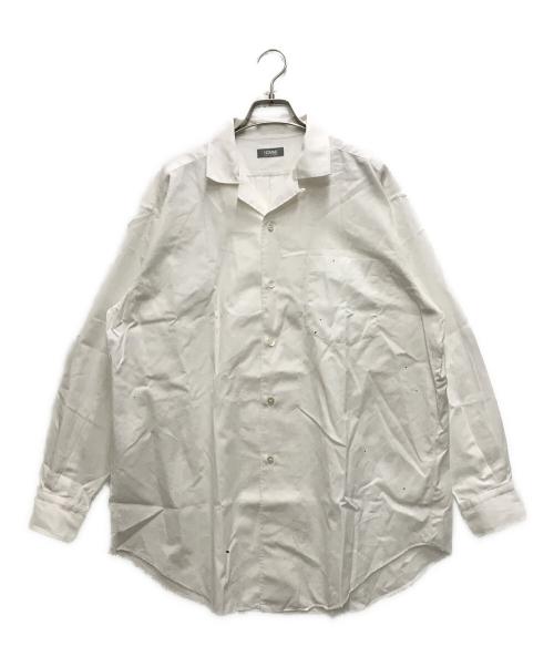 COMMEdesGARCONSHOMME オープンカラーシャツ コムデギャルソン 中古・古着通販】COMME des GARCONS HOMME (コムデギャルソン オム