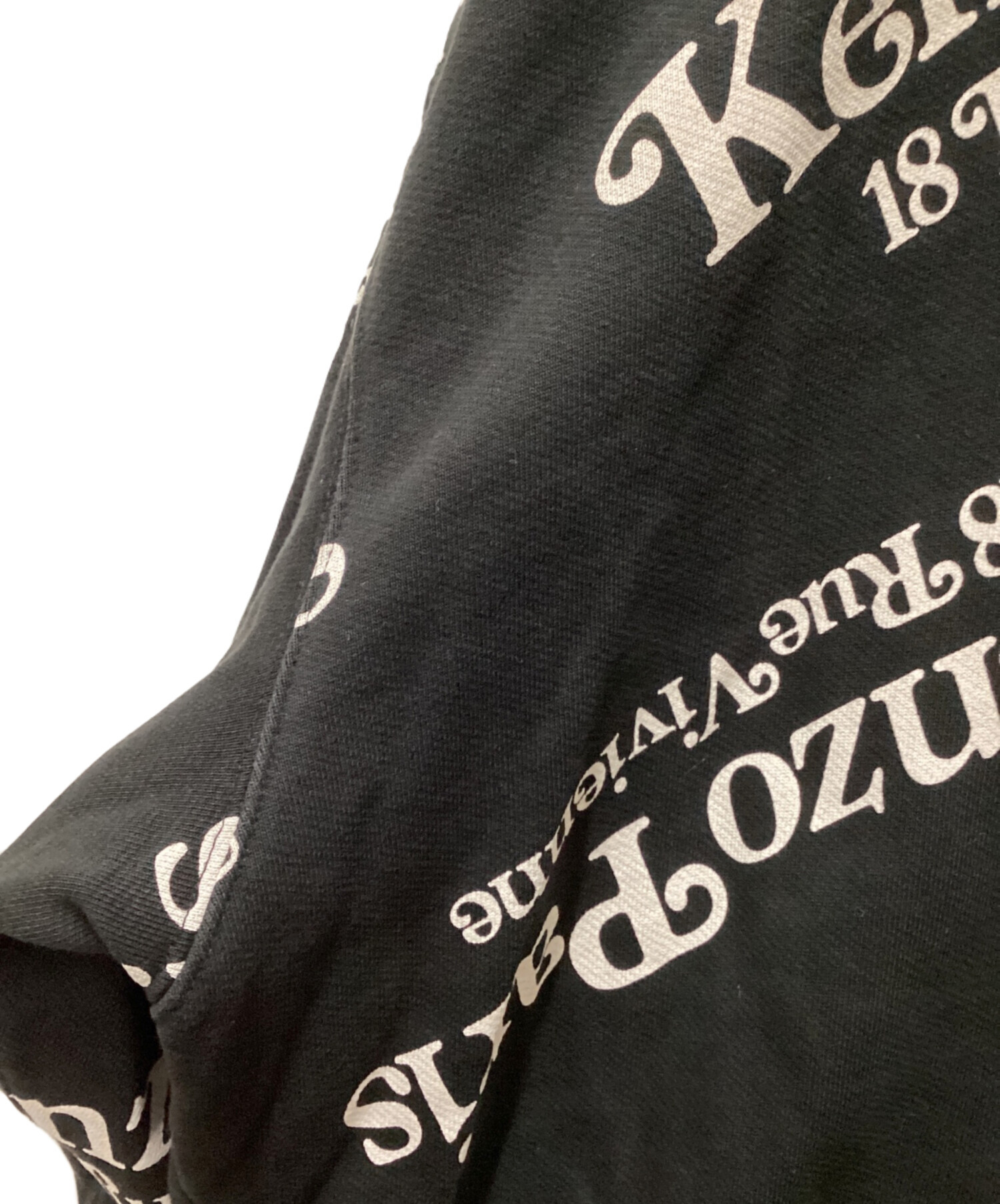 中古・古着通販】KENZO (ケンゾー) VERDY OVERSIZE HOODIE ブラック
