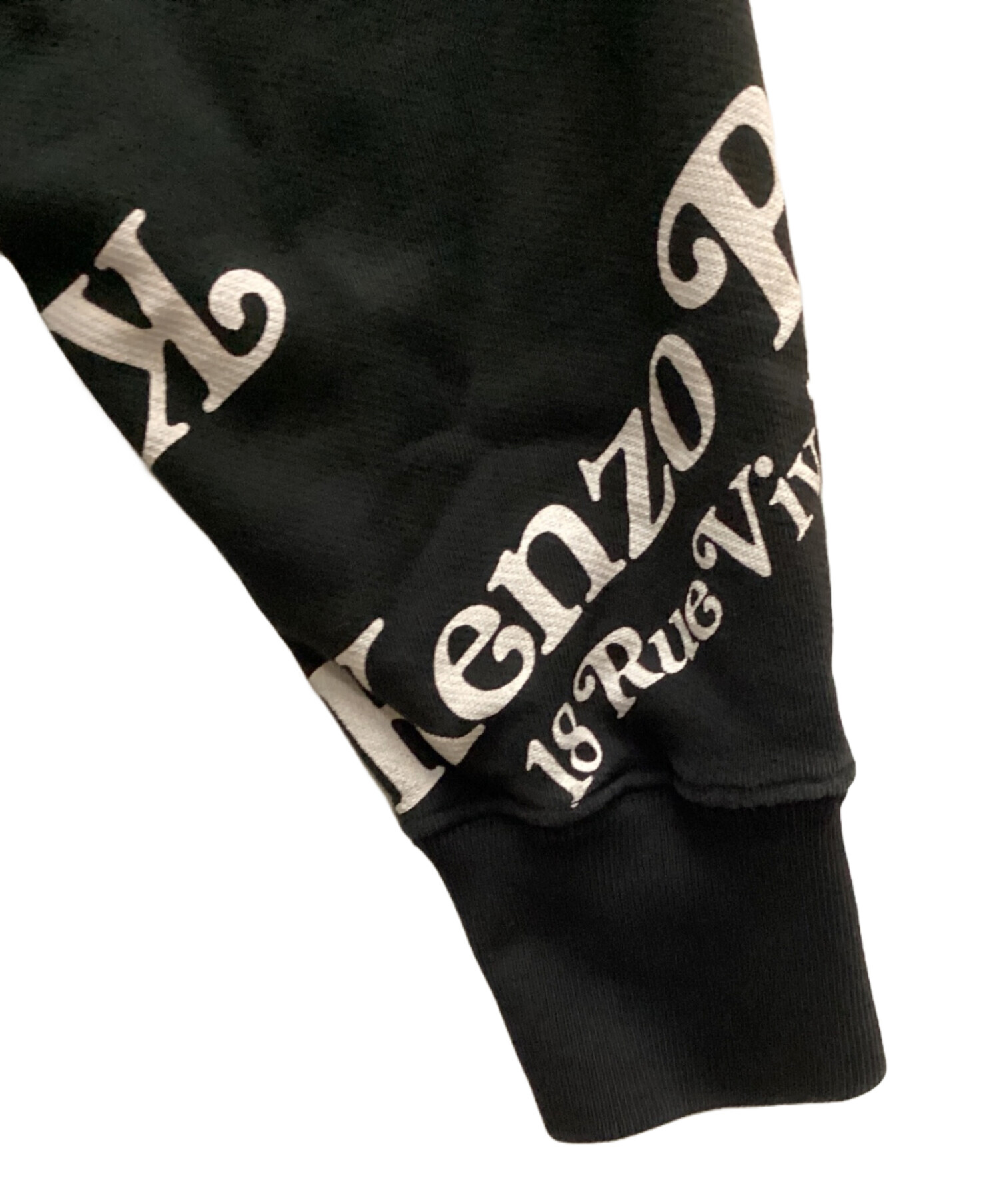 中古・古着通販】KENZO (ケンゾー) VERDY OVERSIZE HOODIE ブラック