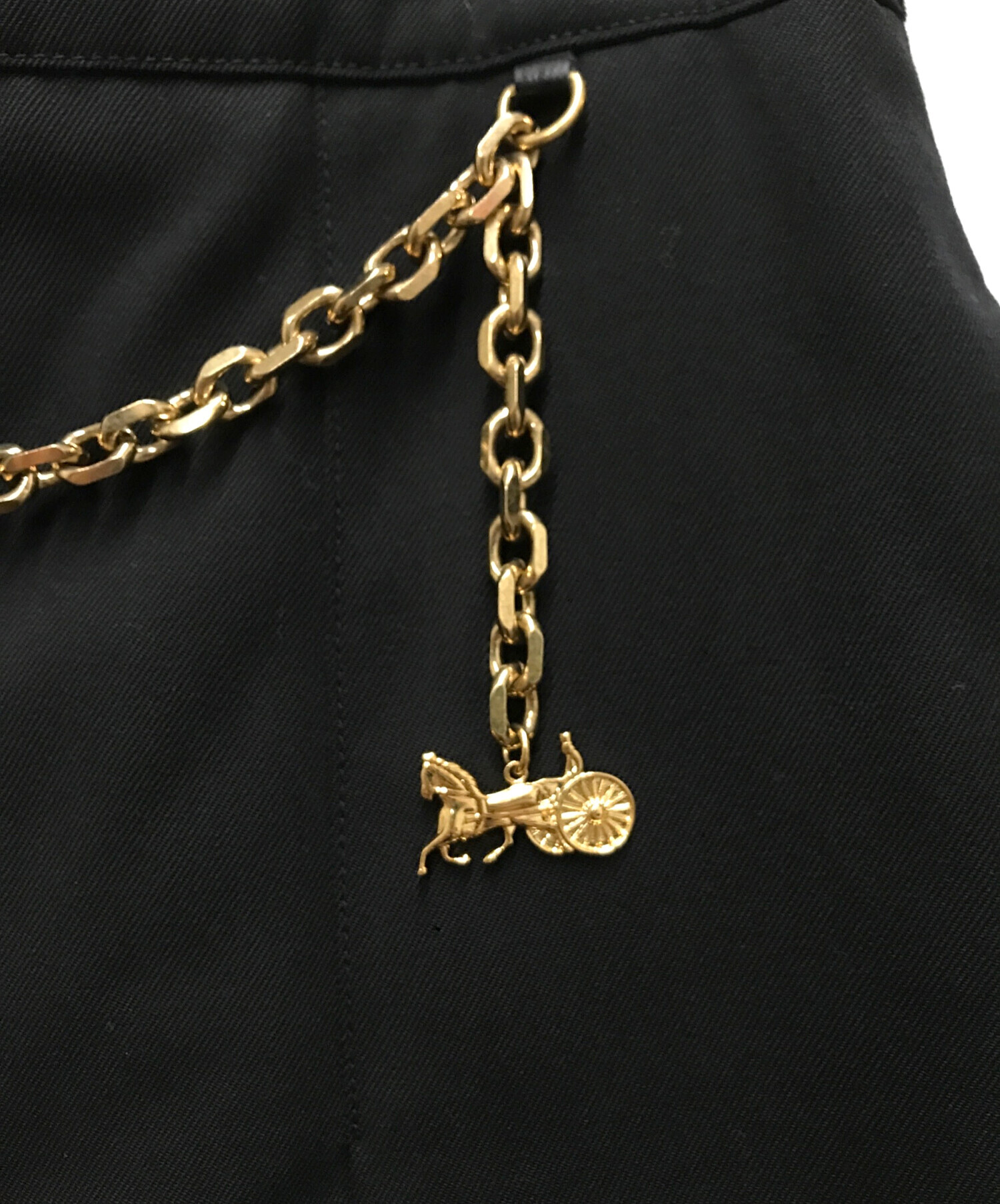 中古・古着通販】CELINE (セリーヌ) サルキーチェーン スカート