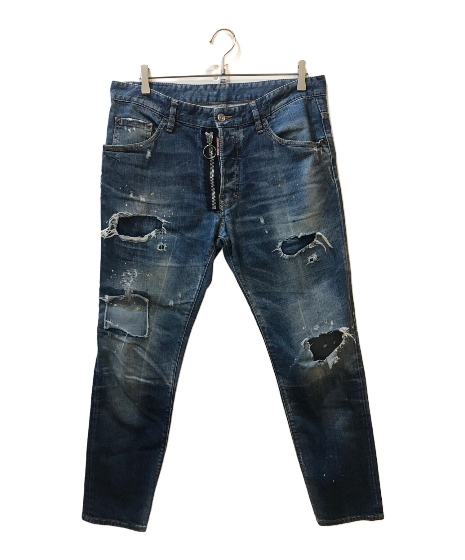 中古・古着通販】DSQUARED2 (ディースクエアード) ダメージ加工デニム