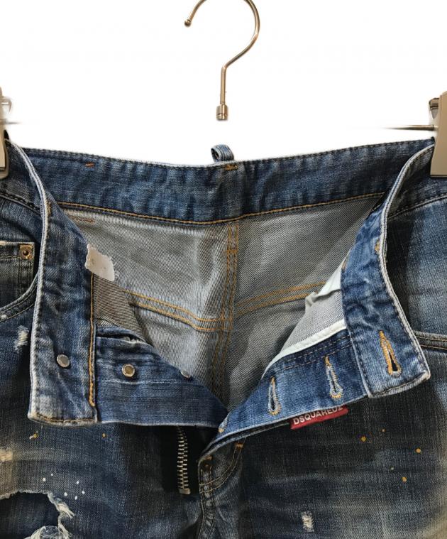 中古・古着通販】DSQUARED2 (ディースクエアード) ダメージ加工デニム 