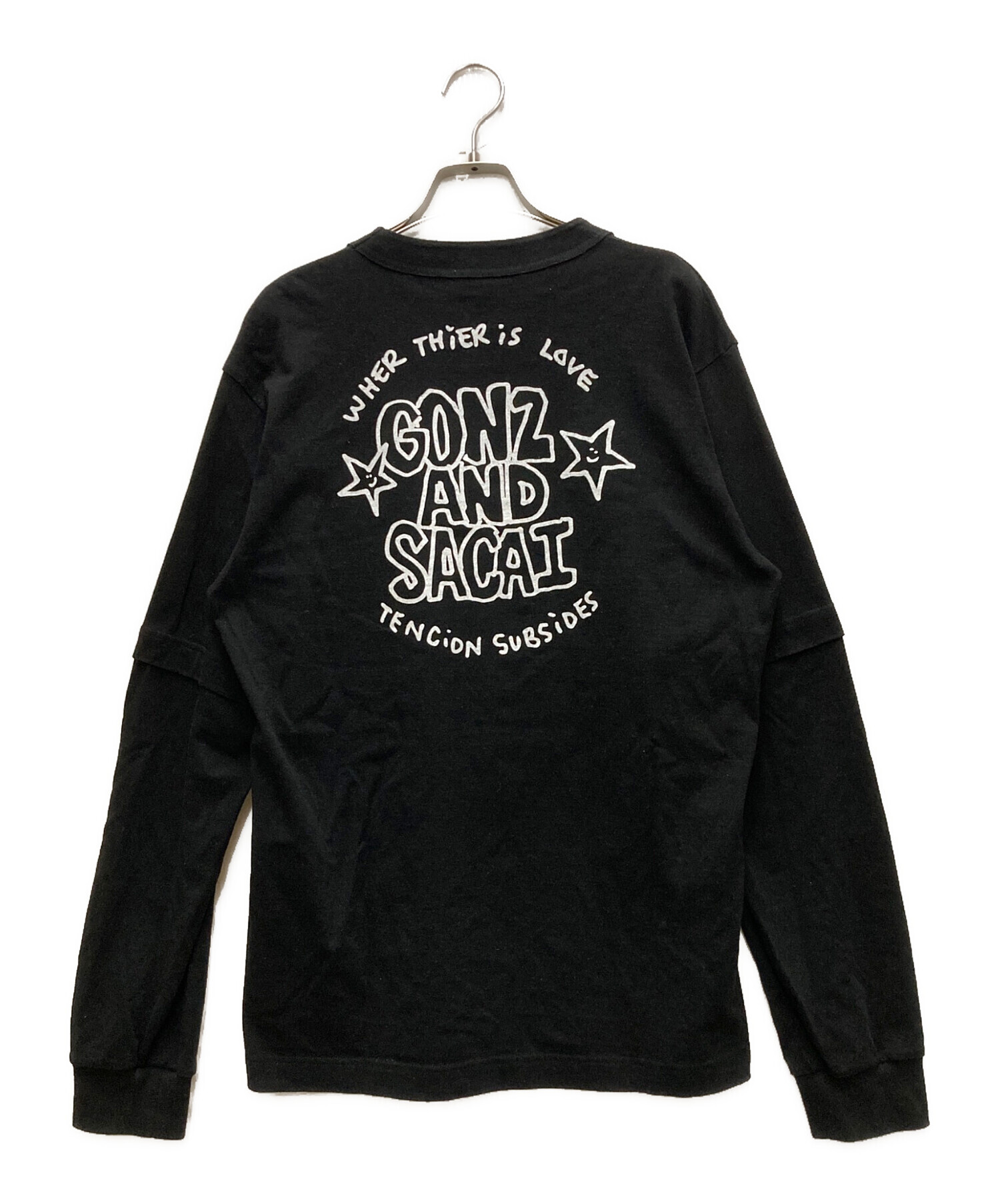 中古・古着通販】sacai (サカイ) Gonz GONZ AND SACAI L/S T-Shirt