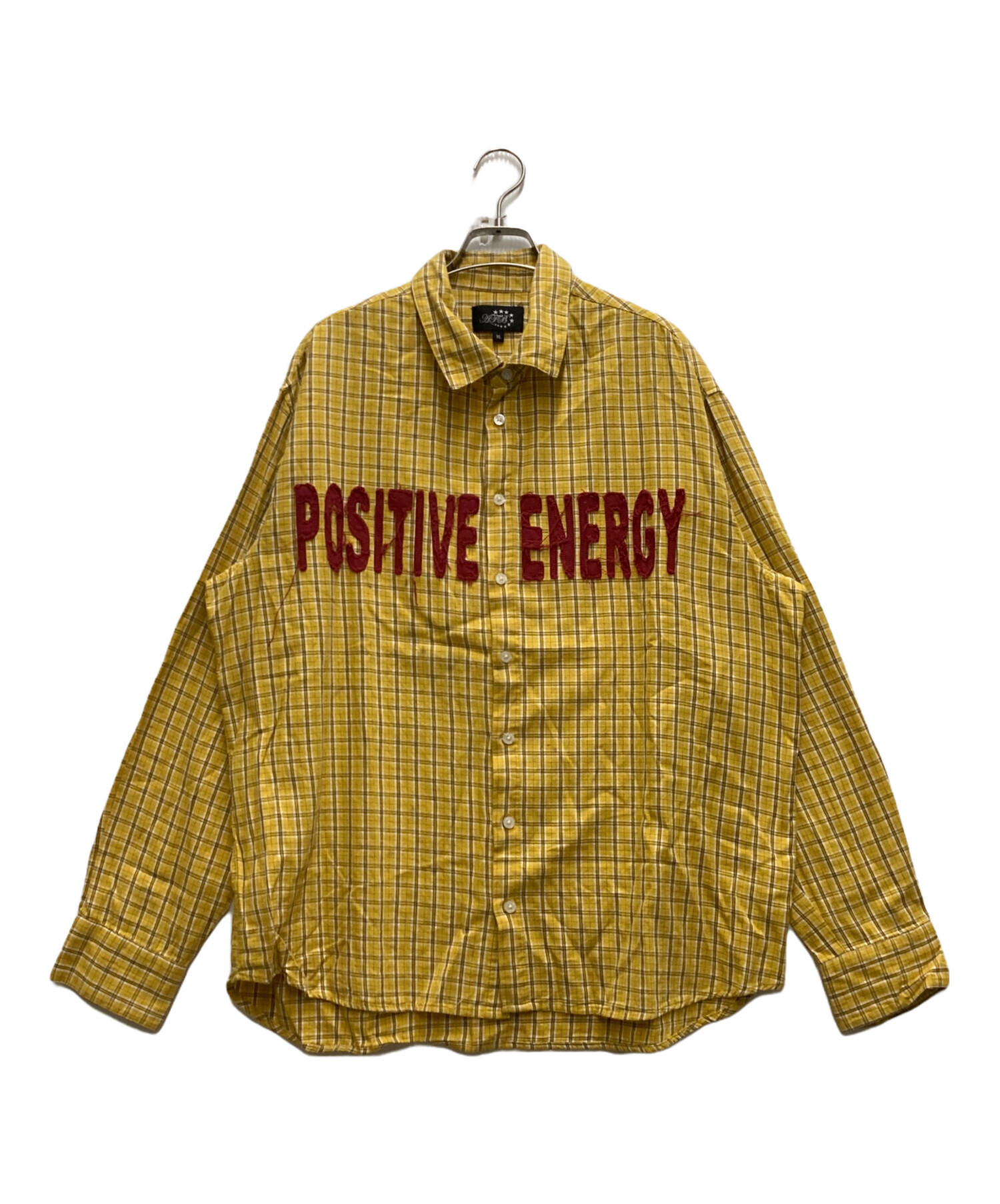 AFB positive energyシャツ 中古・古着通販】AFB (エーエフビー) POSITIVE ENERGY SHIRTS イエロー