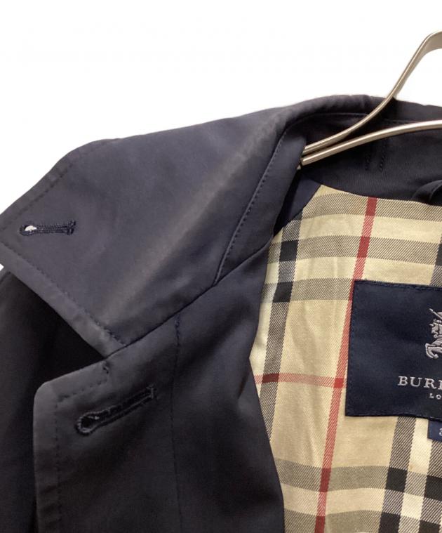 バーバリーロンドン ノバチェック　Aライン ミドル ステンカラーコート　38 中古・古着通販】BURBERRY LONDON (バーバリーロンドン) 裏地ノバ