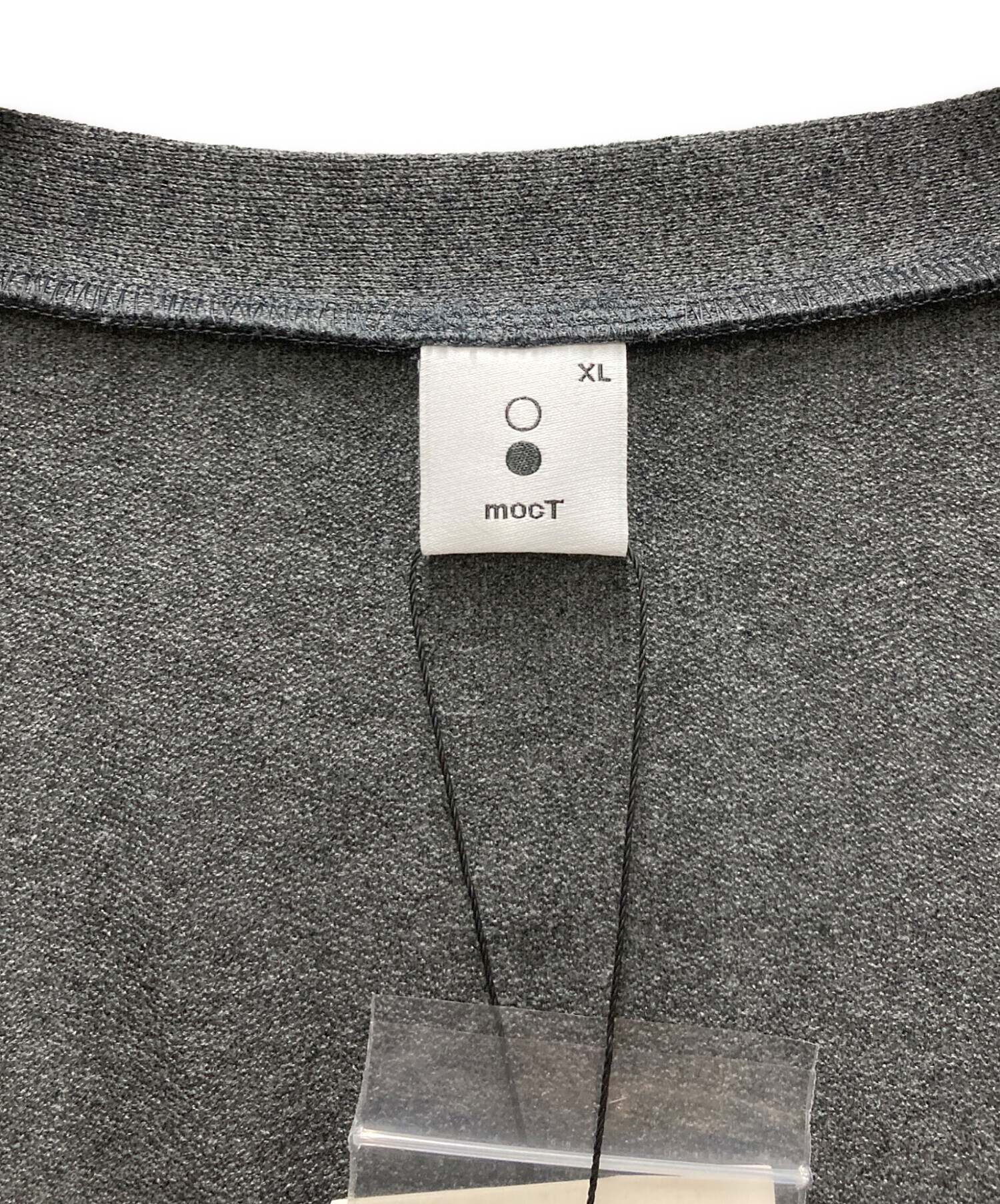 中古・古着通販】mocT (モクティ) コットンジャージーカーディガン 