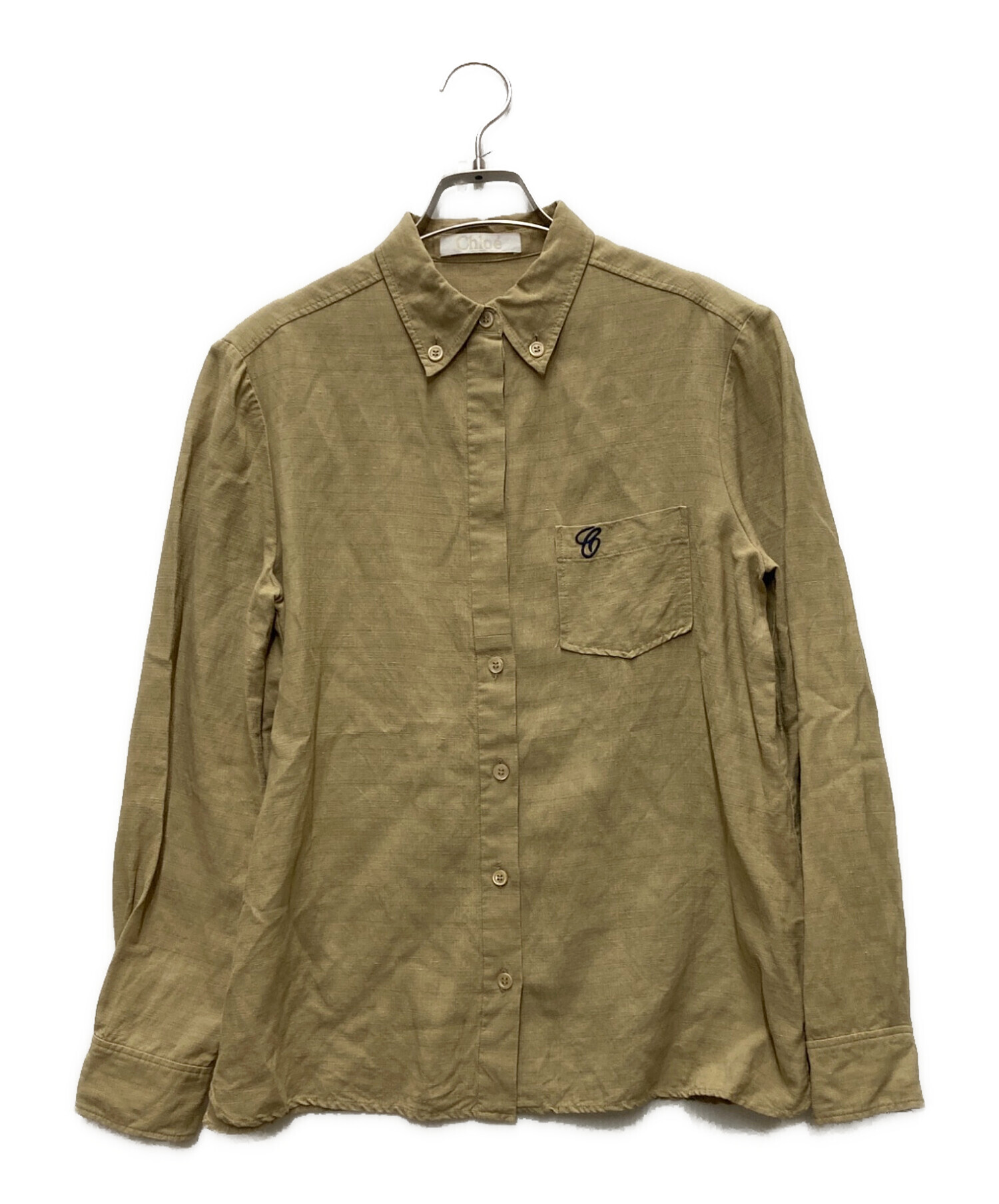 Chloe クロエ ブラウス M ベージュ 【古着】【中古】【送料無料】 Chloe（シャツ/ブラウス(長袖/七分)）のフリマアイテム一覧
