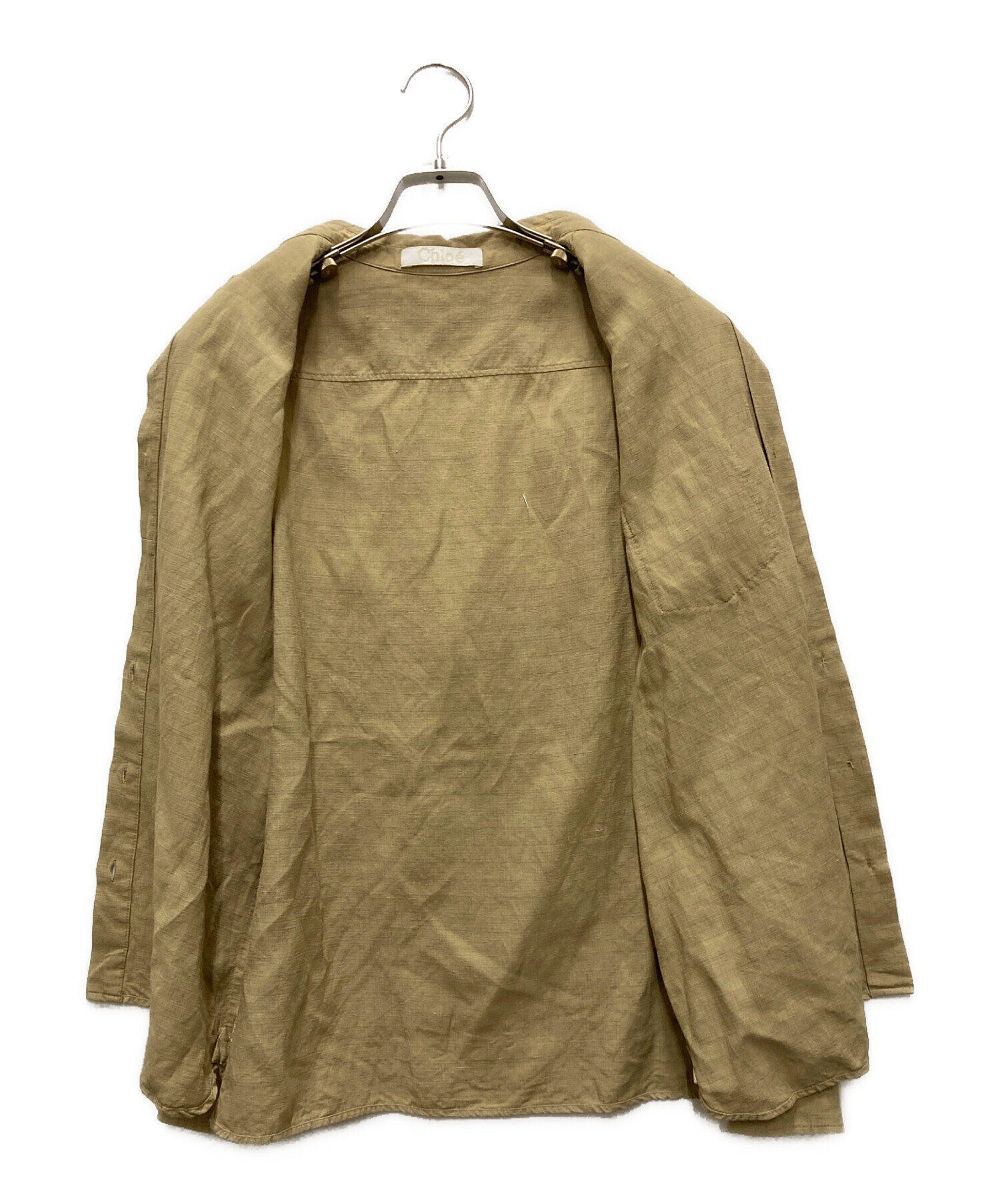 Chloe クロエ ブラウス M ベージュ 【古着】【中古】【送料無料】 Chloe（シャツ/ブラウス(長袖/七分)）のフリマアイテム一覧