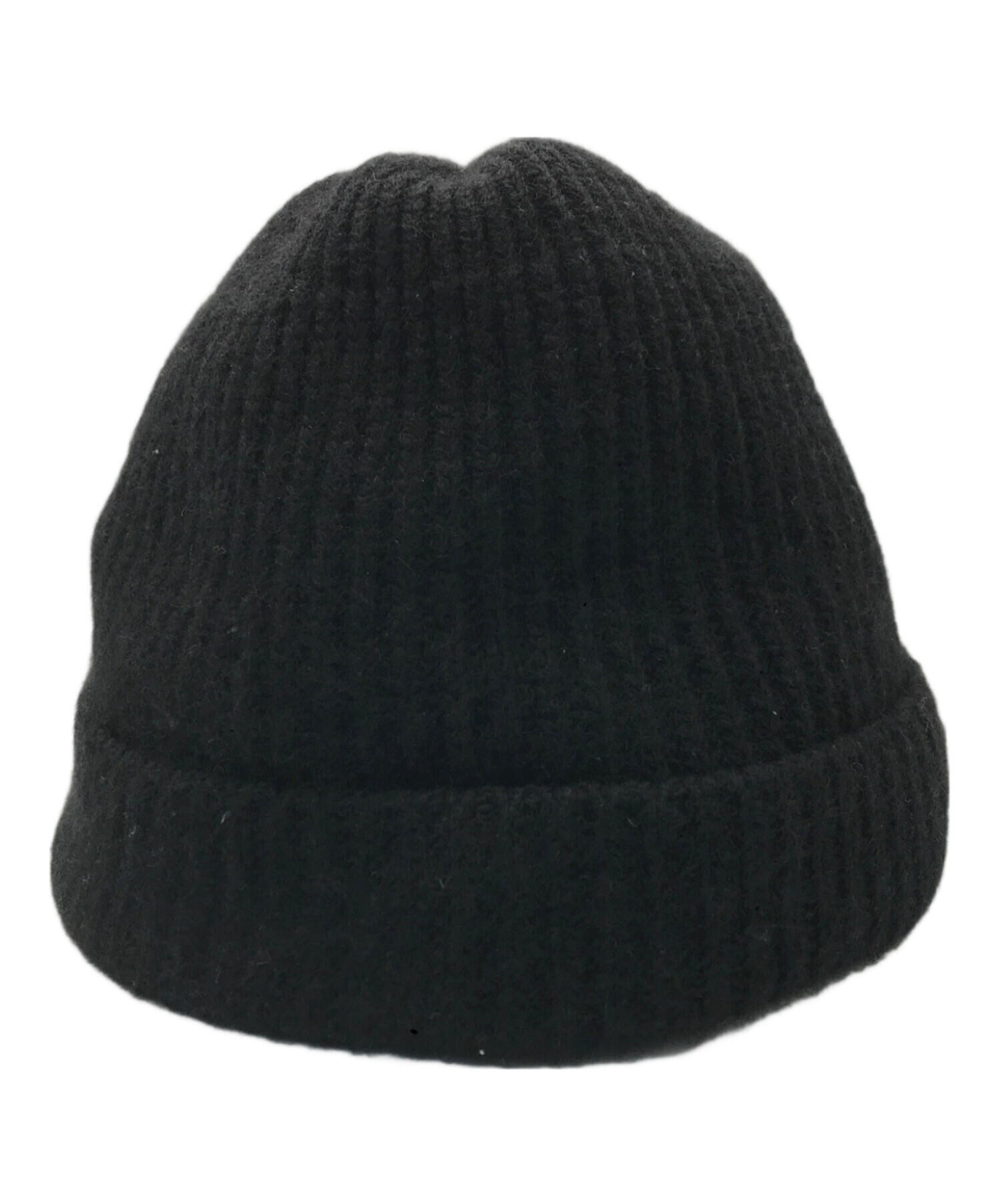 中古・古着通販】PRADA (プラダ) トライアングルロゴプレートニット帽