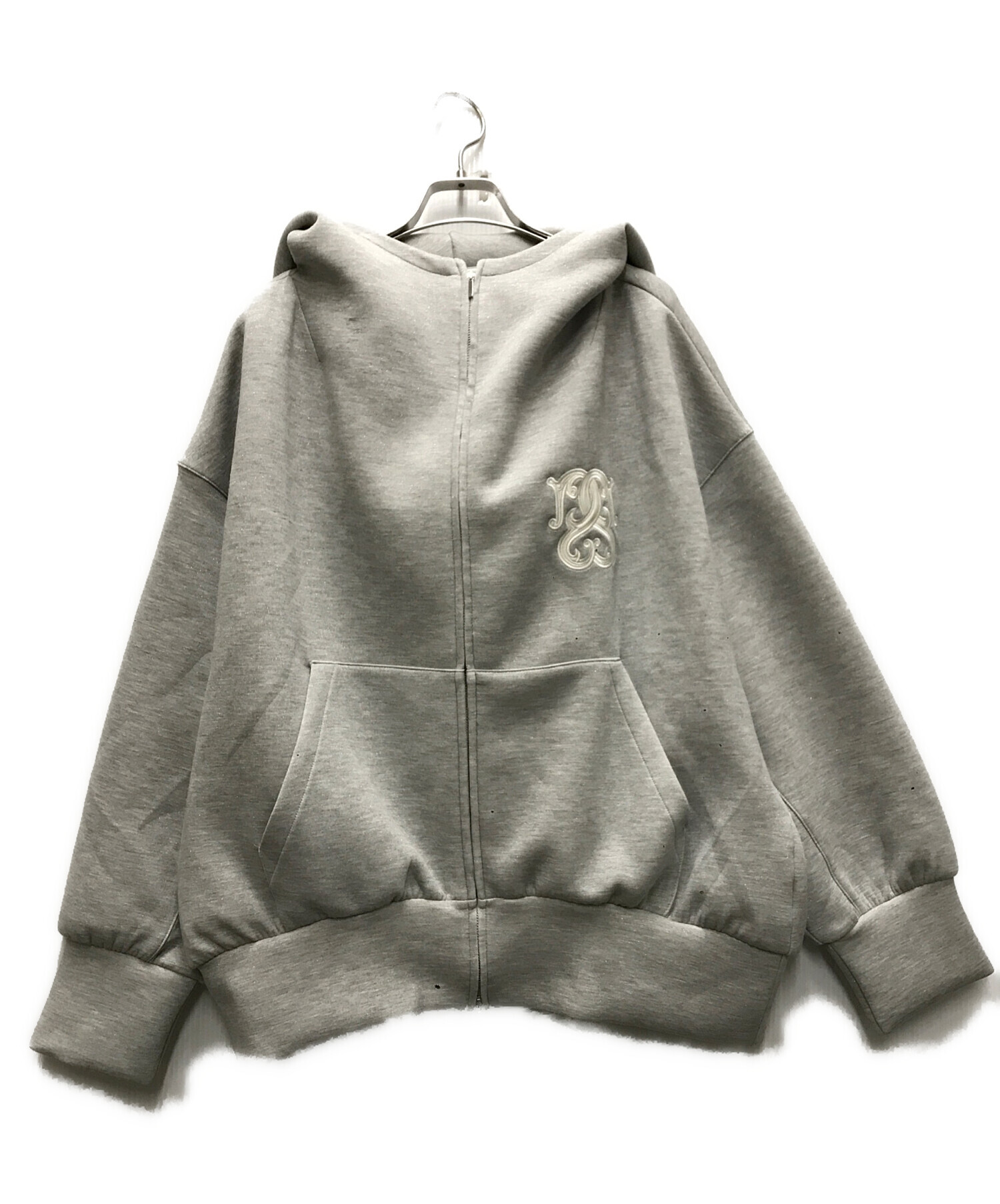 中古・古着通販】Snidel (スナイデル) ボリュームパーカー グレー
