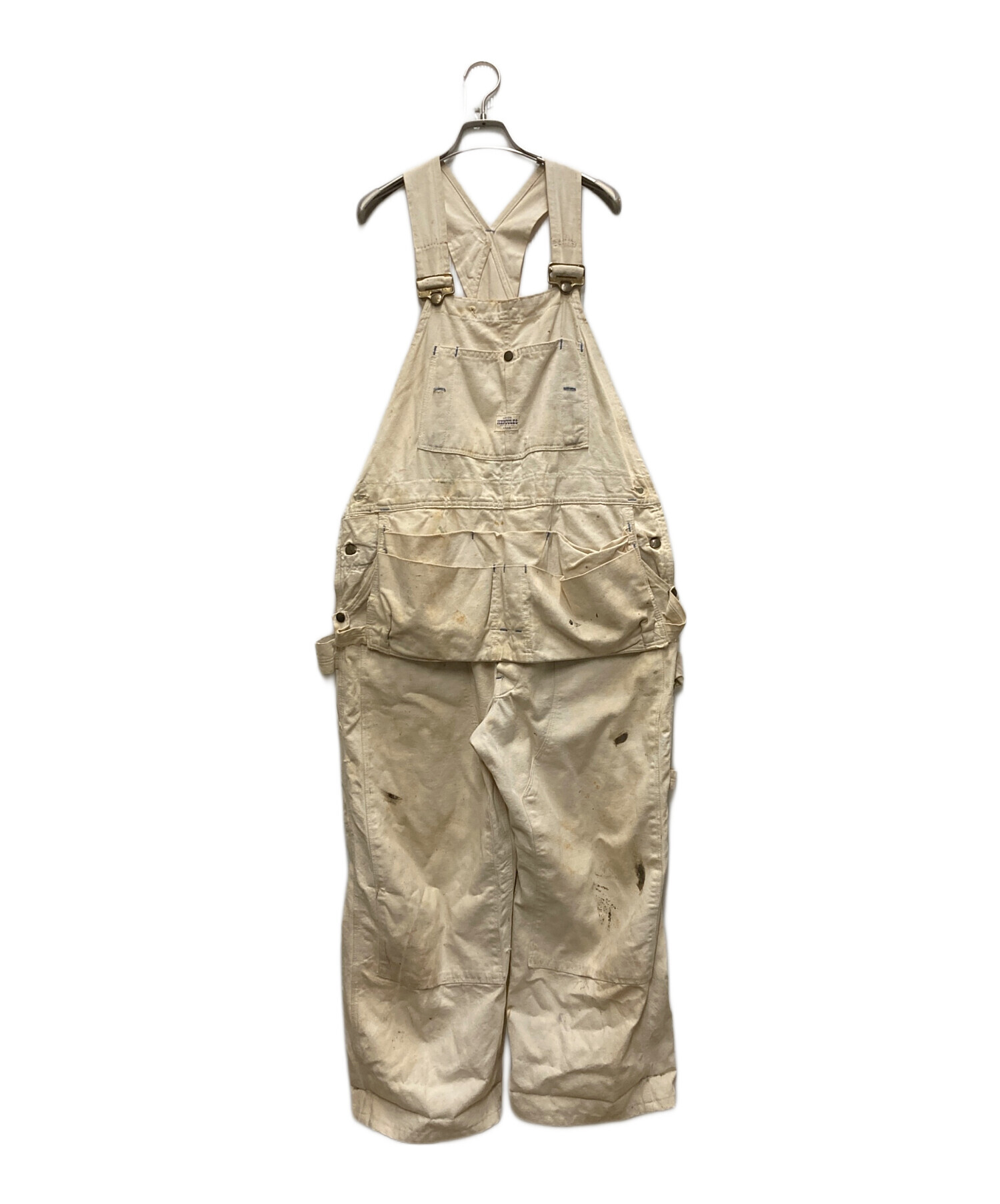 50年代Herculesダブルニーオーバーオールペインターダメージ 中古・古着通販】HERCULES (ヘラクレス) 50's キャンパス地 エプロン