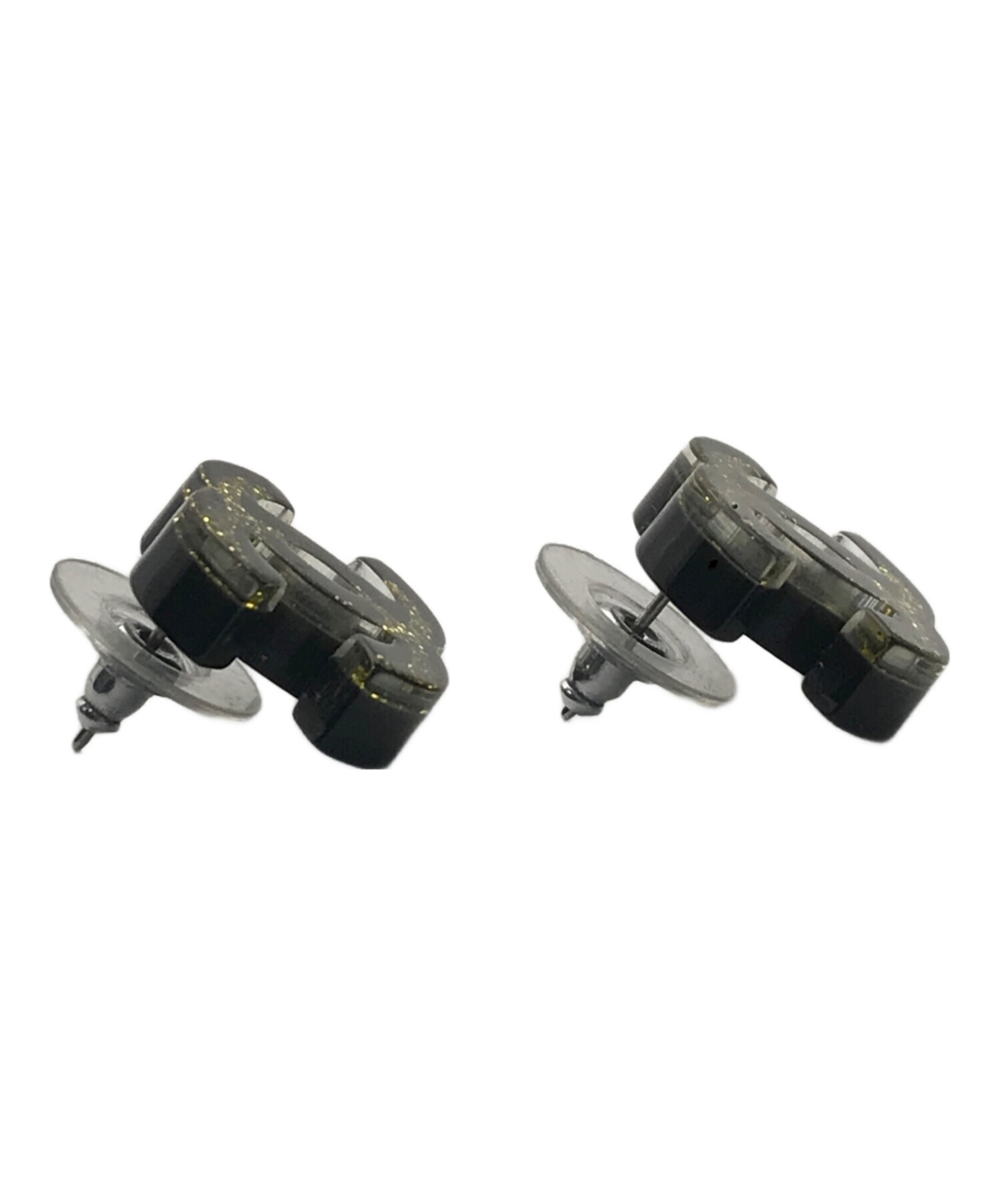 中古・古着通販】CHANEL (シャネル) ココマークグリッターピアス