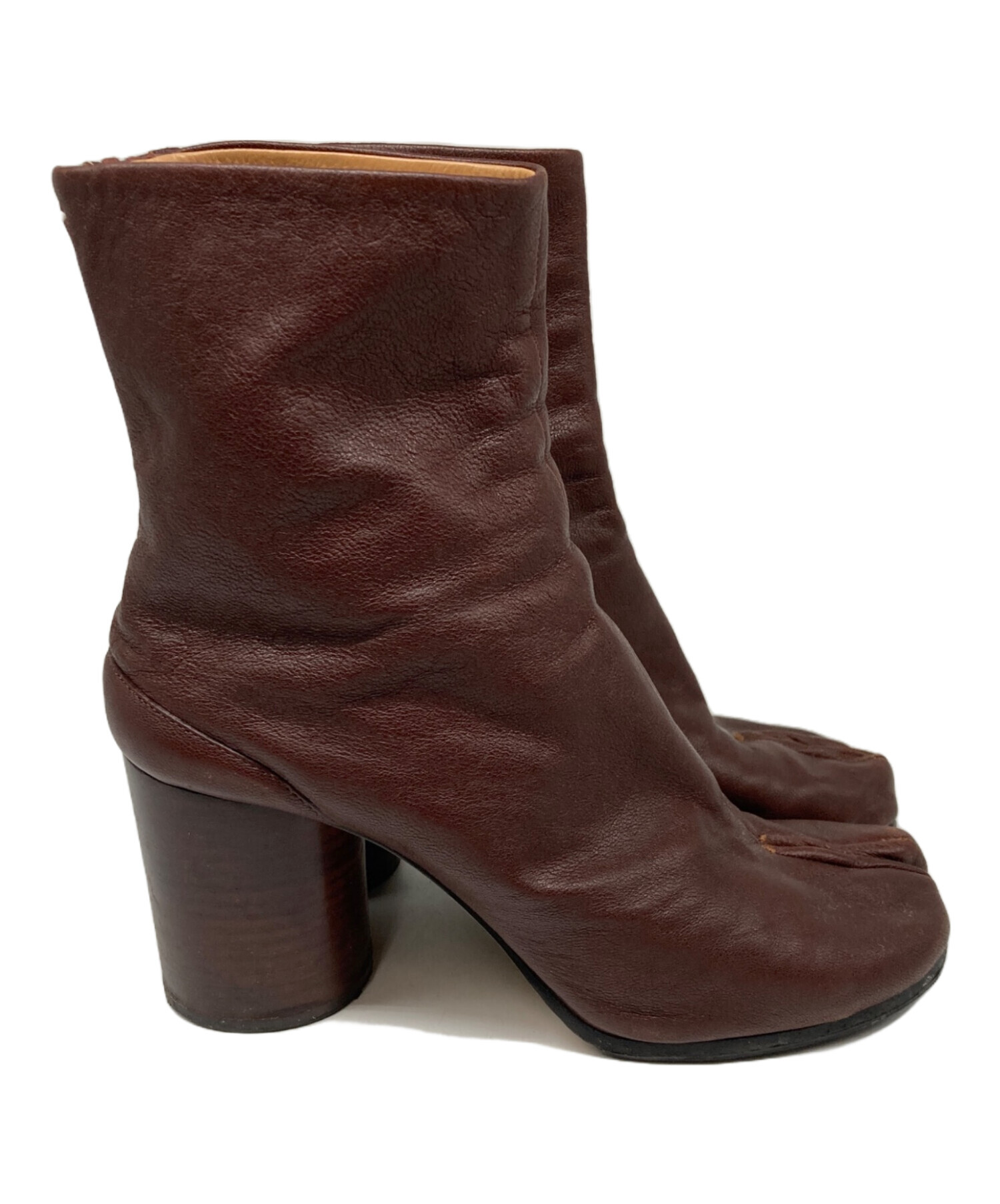 Maison Margiela 足袋ブーツ 37 ブラウン 中古・古着通販】Maison Margiela (メゾンマルジェラ) 足袋ブーツ