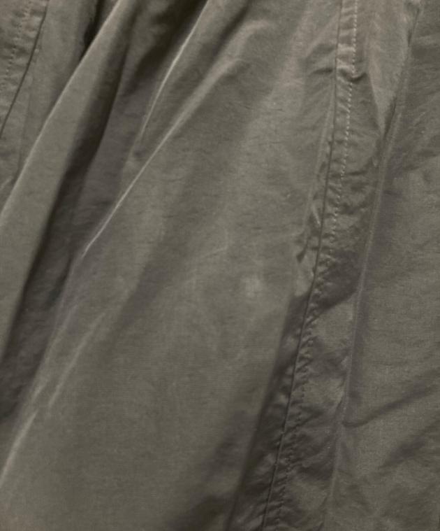 IIROT イロット　Taffeta active pants_White 36 中古・古着通販】IIROT (イロット) Taffeta Wide Trousers ブラック