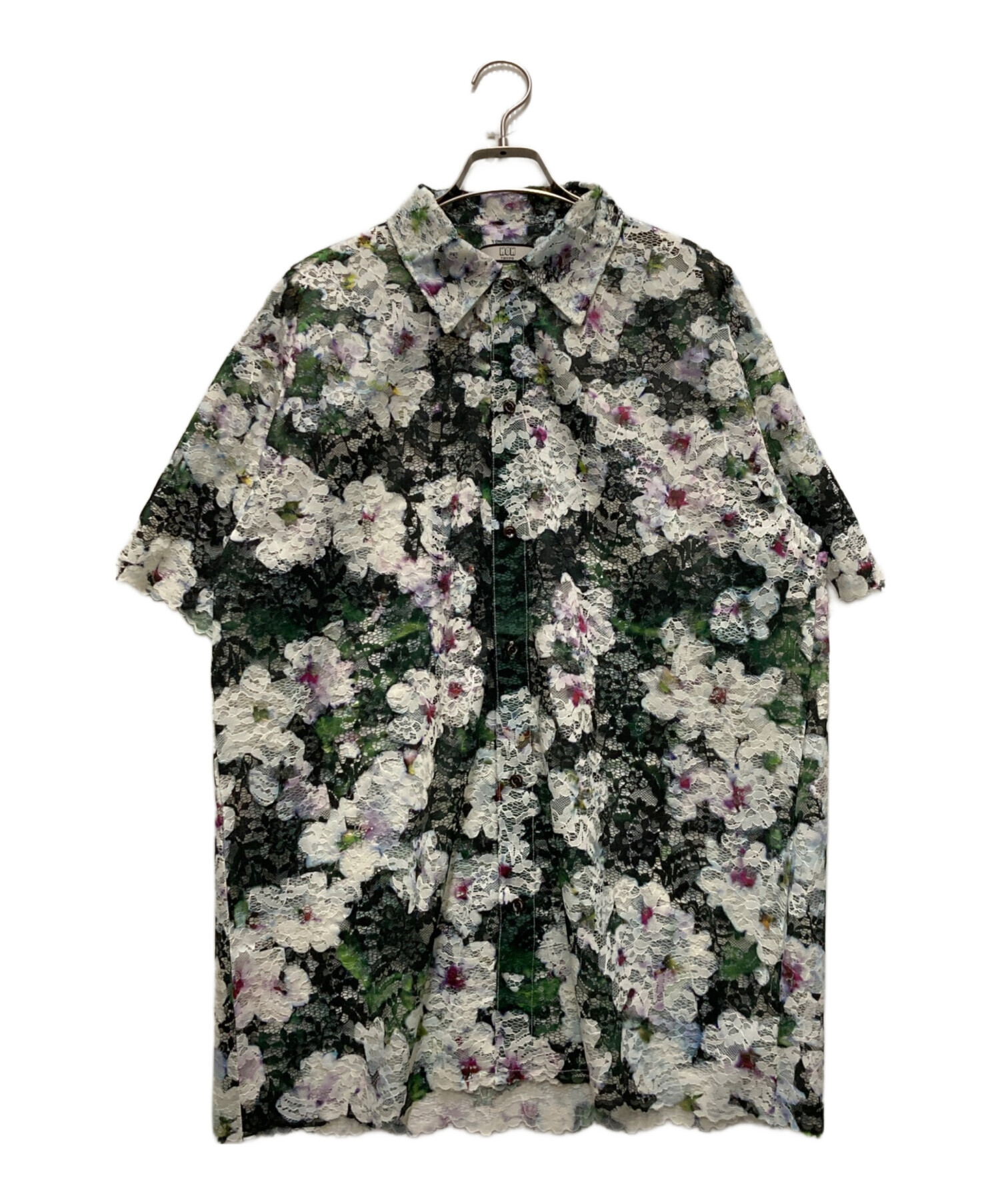 中古・古着通販】NON TOKYO (ノントーキョー) LACE HALF SLEEVE SHIRT