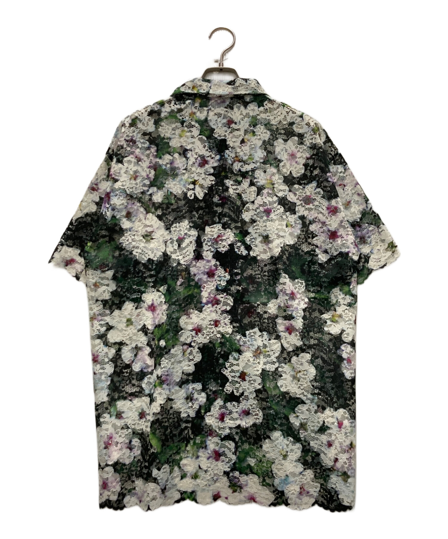 中古・古着通販】NON TOKYO (ノントーキョー) LACE HALF SLEEVE SHIRT
