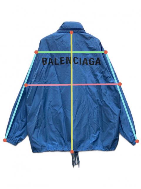 中古・古着通販】BALENCIAGA (バレンシアガ) ロゴ ウインドブレーカー