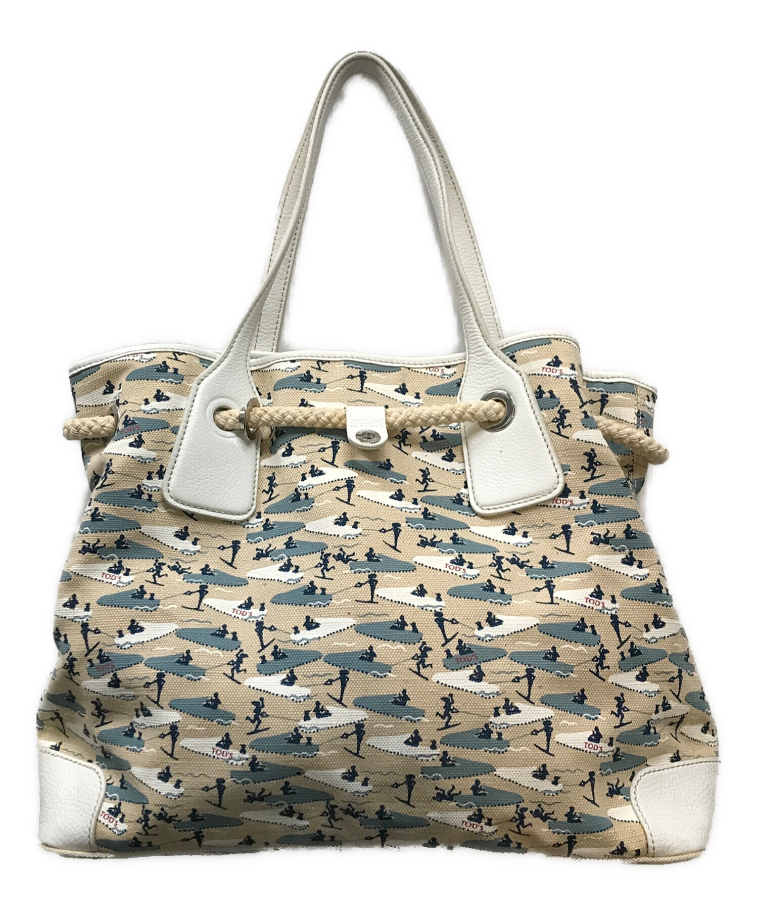 中古・古着通販】TOD'S (トッズ) コラボボトートバッグ ベージュ