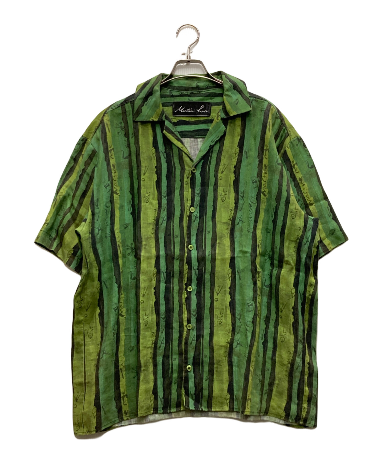 中古・古着通販】MARTINE ROSE (マーティン・ローズ) VACATION SHIRT 