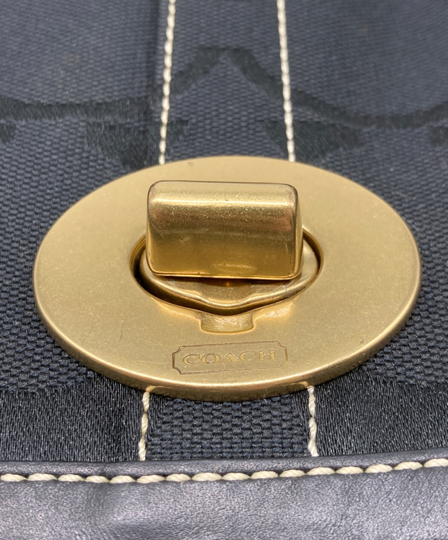 COACH コーチ/カーリー/レザーワンショルダーバッグ/ブラック/10616/J06**/Aランク/18【中古】 COACH コーチ/カーリー/レザーワンショルダーバッグ/ブラック/10616
