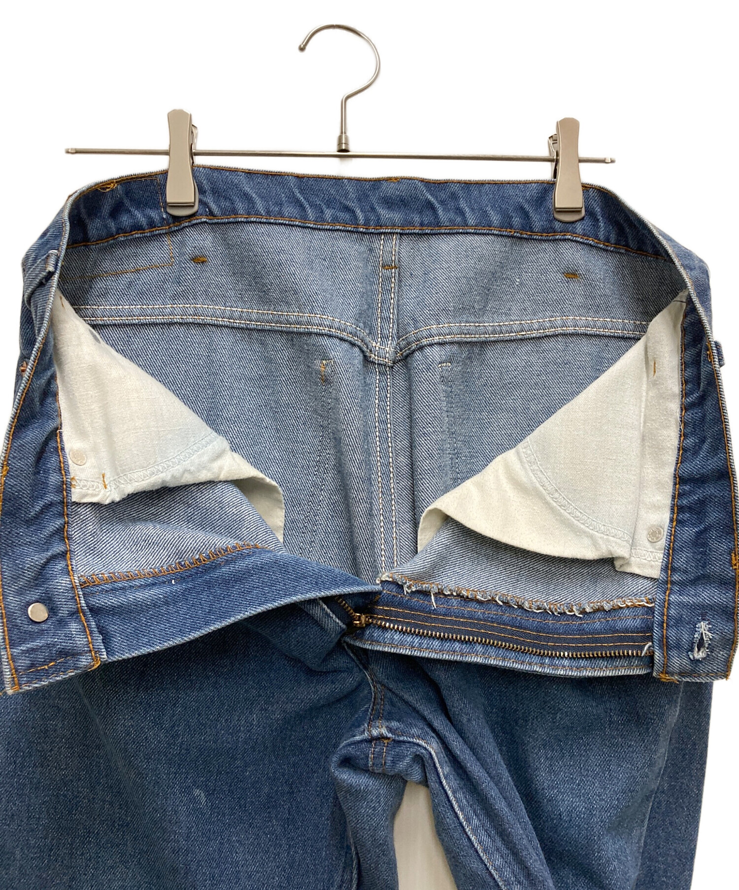 80s リーバイス　517 デニムパンツ　42TALON　ライトブルー　P64 中古・古着通販】LEVI'S (リーバイス) 80s 517デニムパンツ ブルー