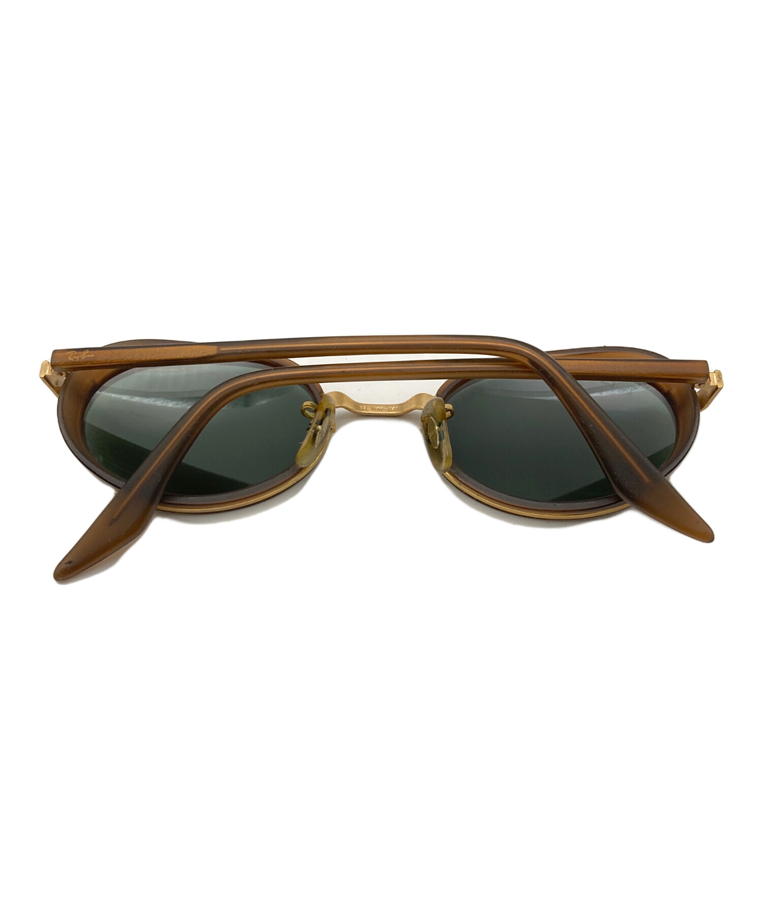 Ray-Ban レイバン サングラス  茶 【古着】【中古】【送料無料】 中古・古着通販】RAY-BAN (レイバン) サングラス ブラウン×ゴールド
