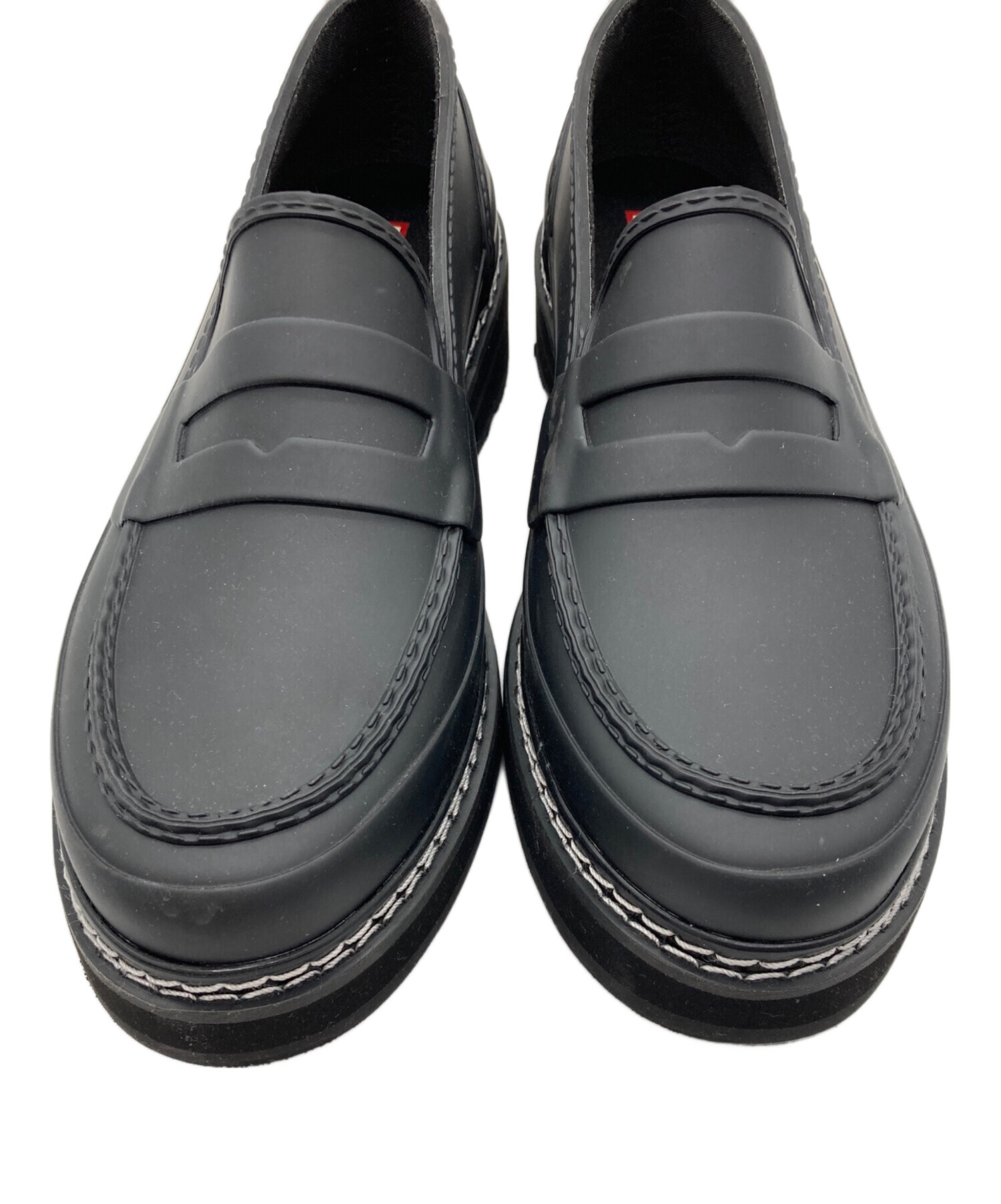 【定価19,800円現行品】HUNTER PENNY LOAFER UK4 中古・古着通販】HUNTER (ハンター) REFINED STITCH PENNY LOAFER