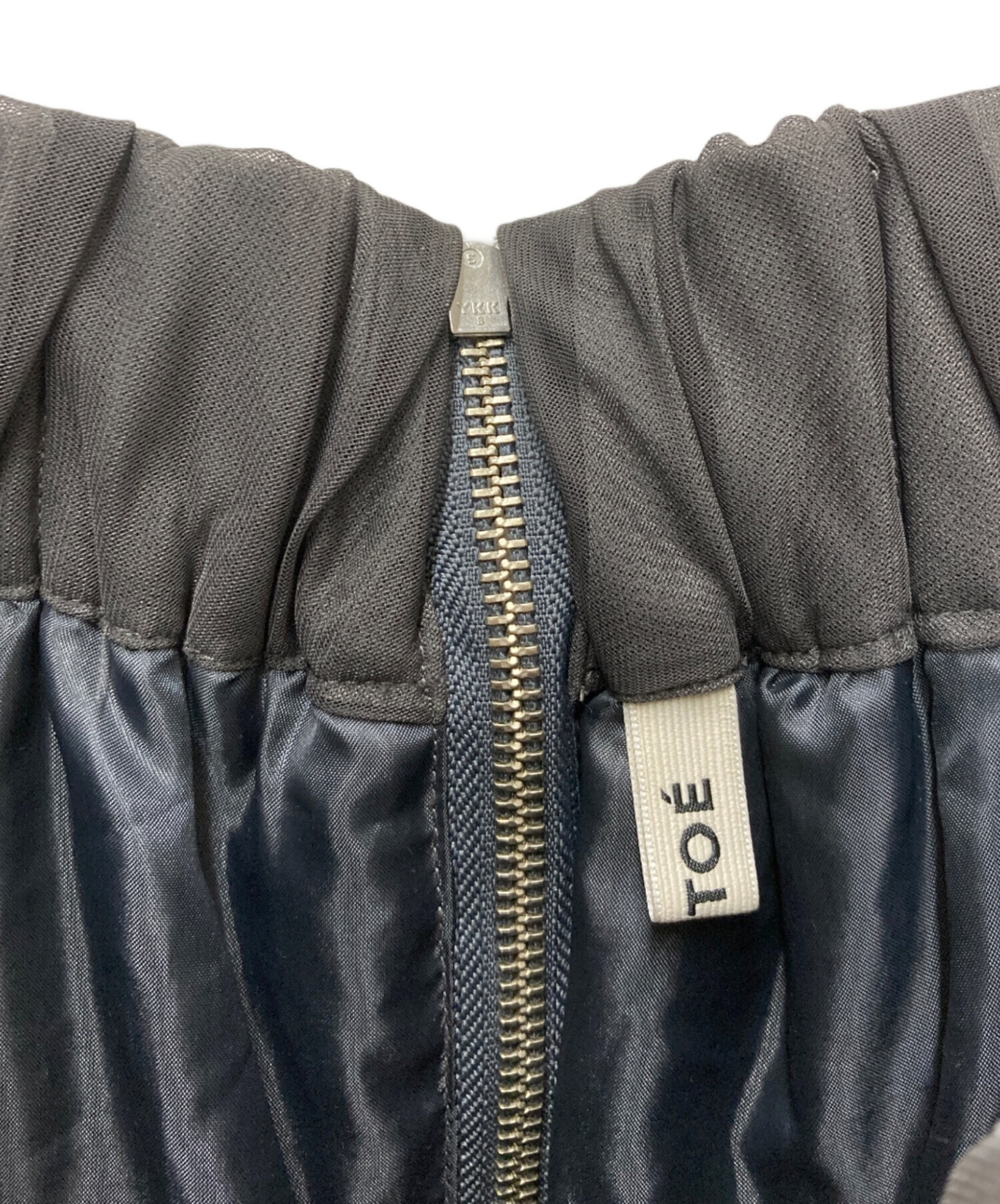 中古・古着通販】THE TOE (ザ・トゥー) Iris Tulle Skir グレー サイズ
