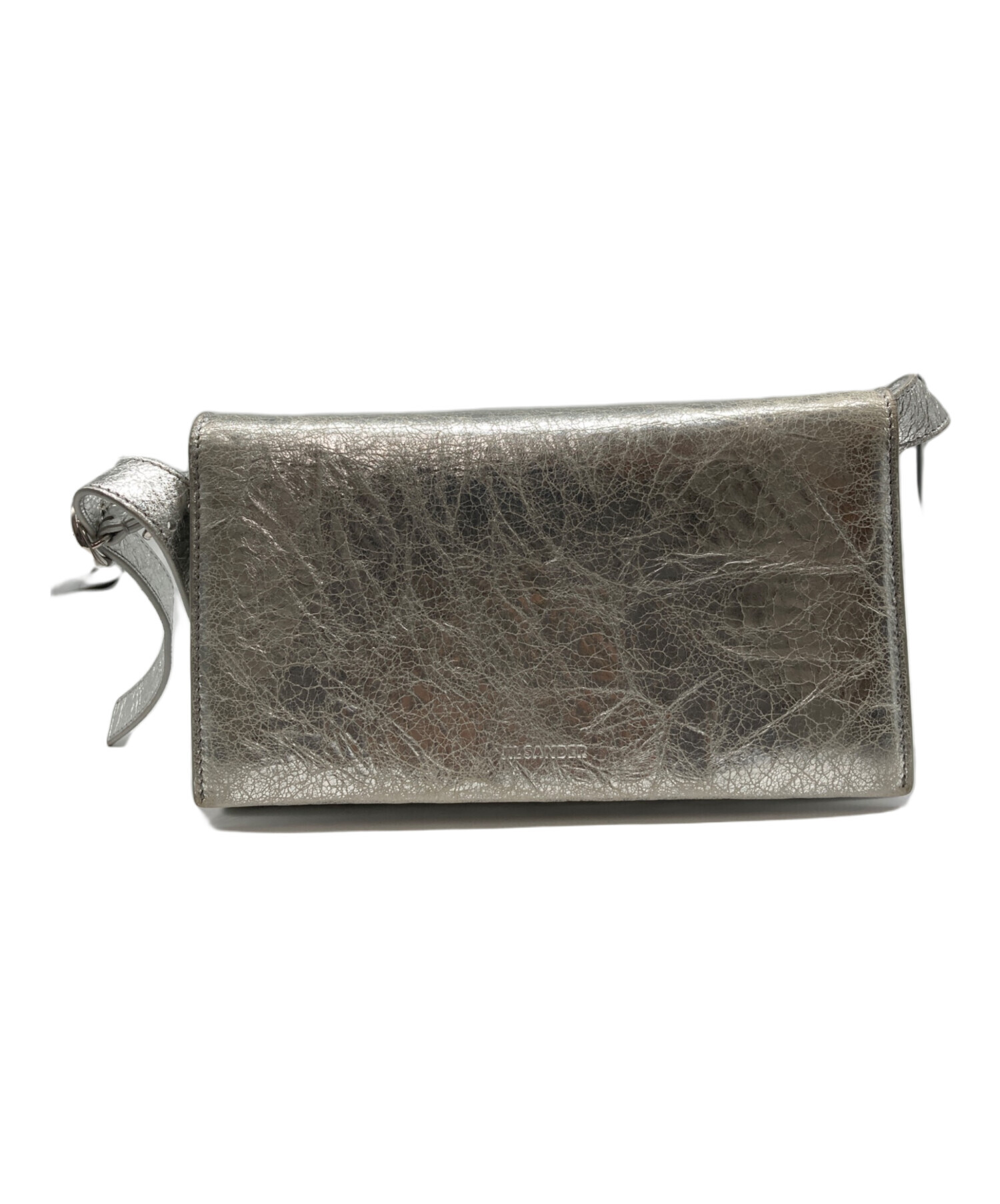 中古・古着通販】JIL SANDER (ジルサンダー) ALL DAY バッグ シルバー