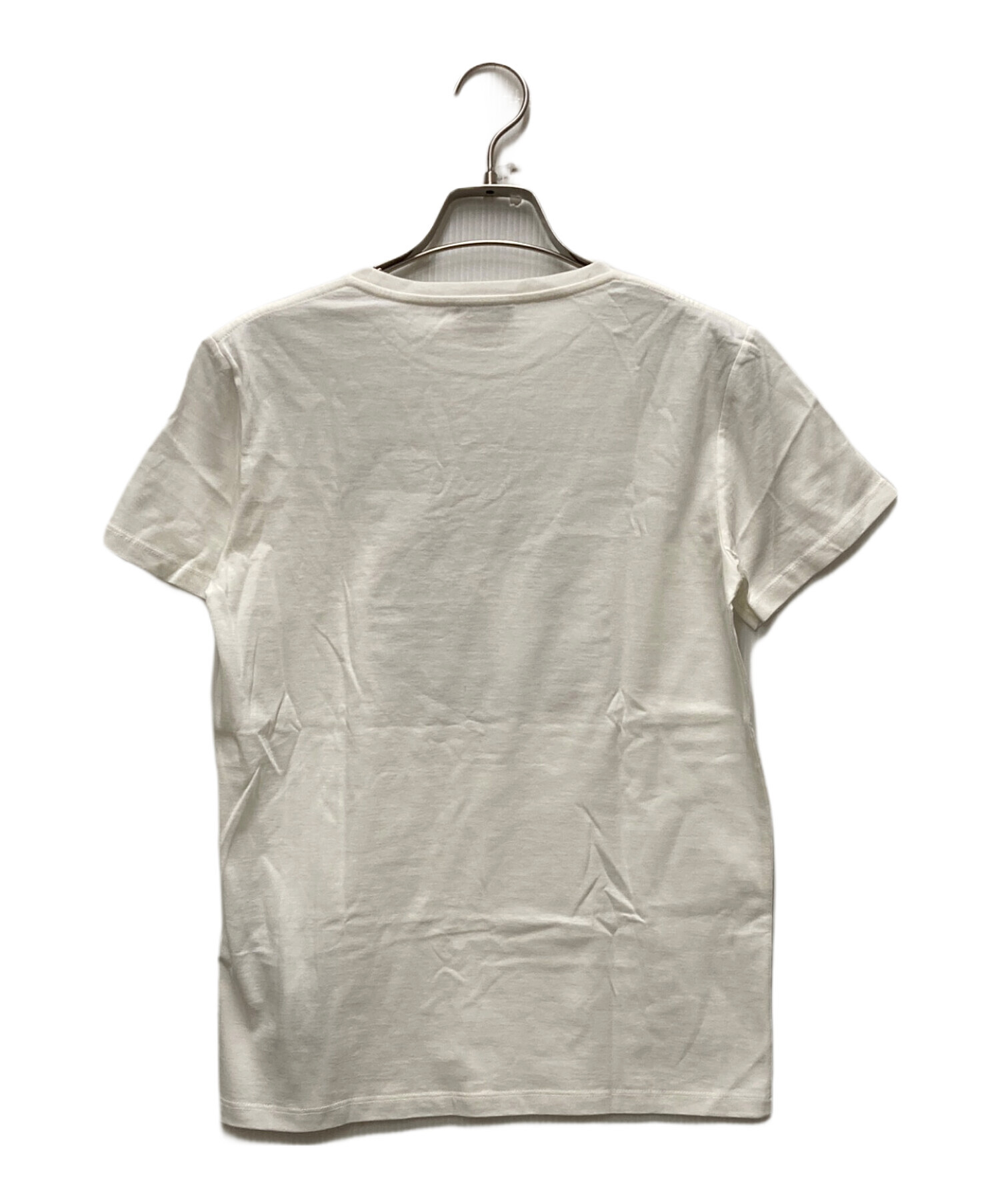 GUCCI グッチ　レディース　Tシャツ ホワイト 半袖　 XS 中古・古着通販】GUCCI (グッチ) プリント コットン Tシャツ ホワイト