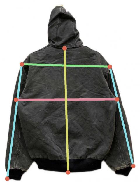中古・古着通販】CarHartt (カーハート) アクティブジャケット グレー