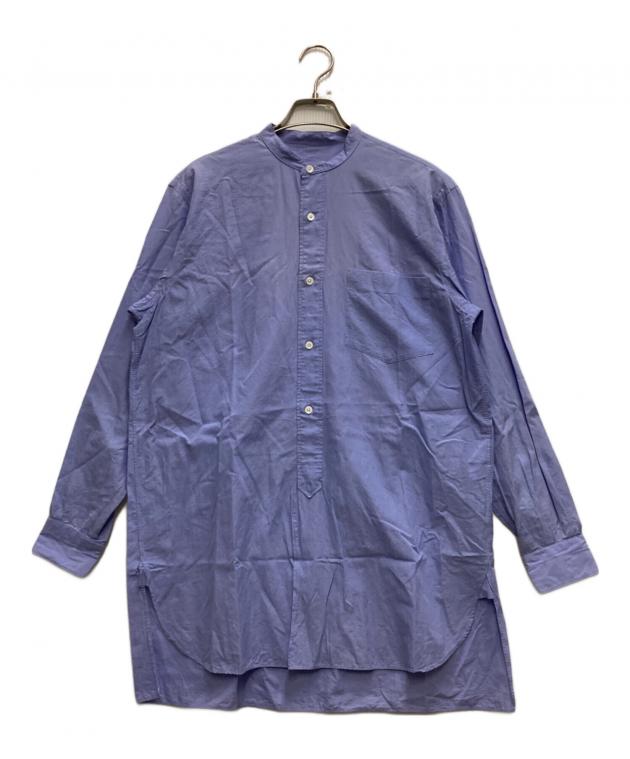 COMOLI (コモリ) ベタシャン バンドカラーシャツ [NAVY] が入荷しま
