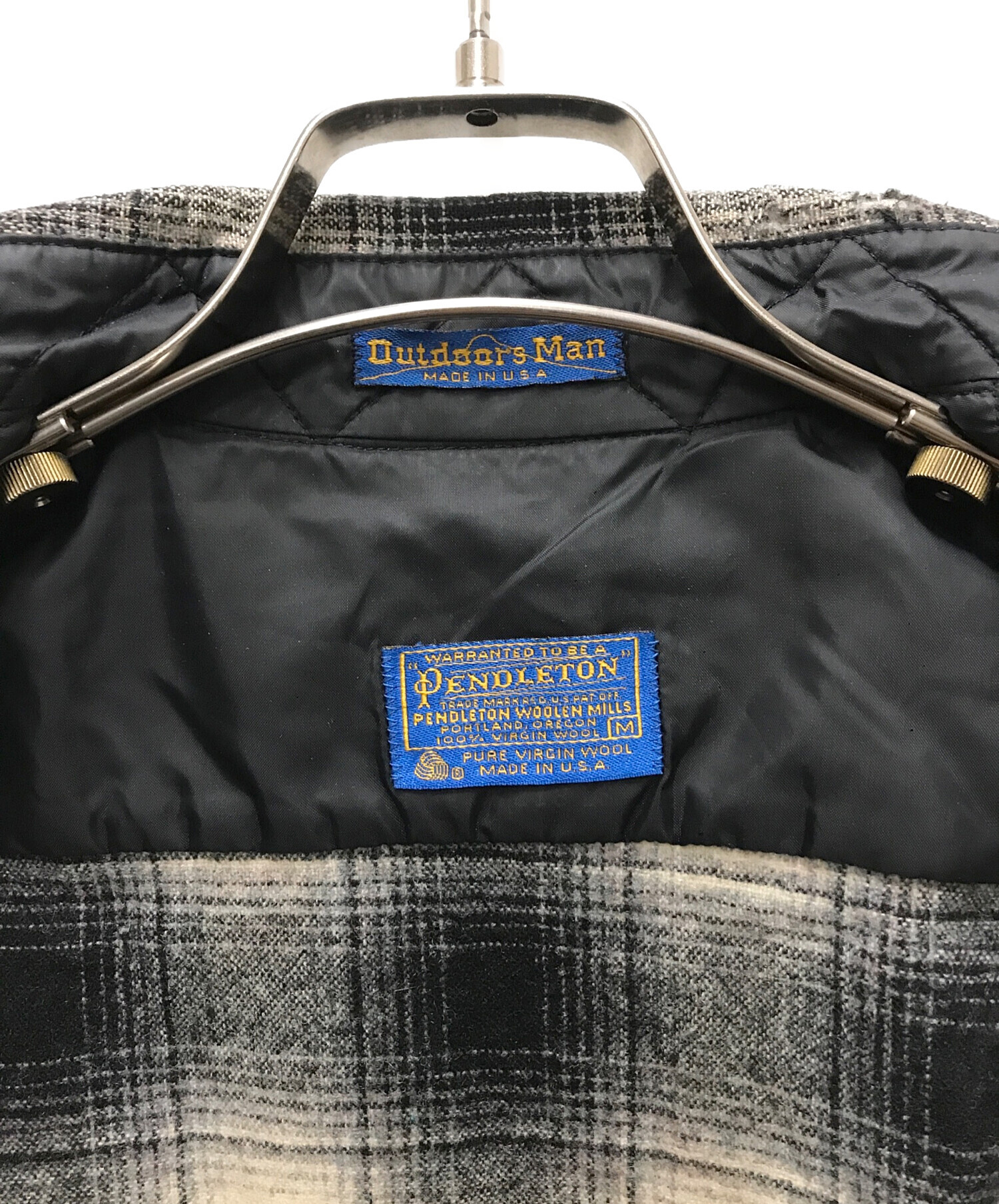 中古・古着通販】PENDLETON (ペンドルトン) 70sウールオンブレチェック