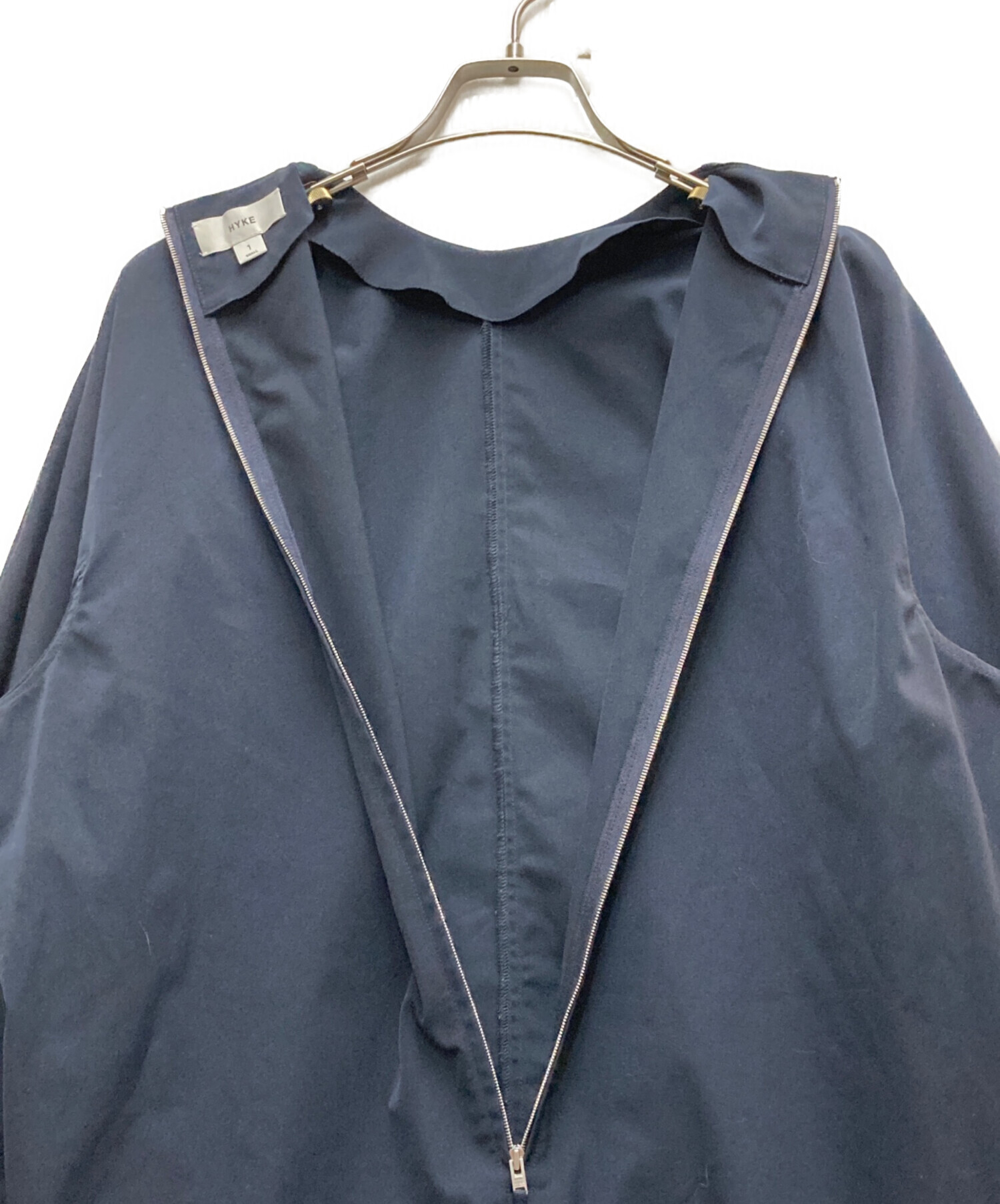 中古・古着通販】HYKE (ハイク) オールインワン ネイビー サイズ:1