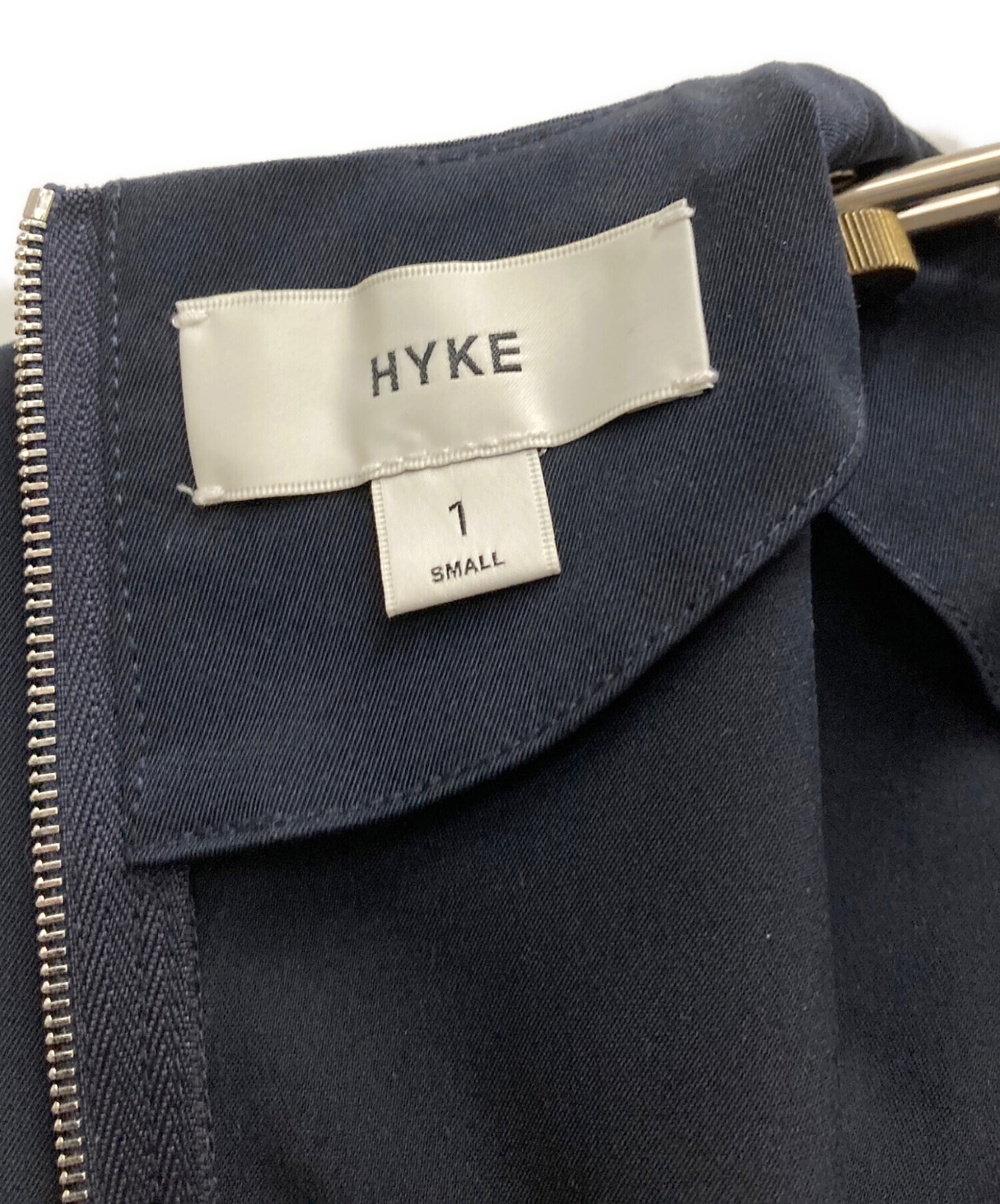 中古・古着通販】HYKE (ハイク) オールインワン ネイビー サイズ:1