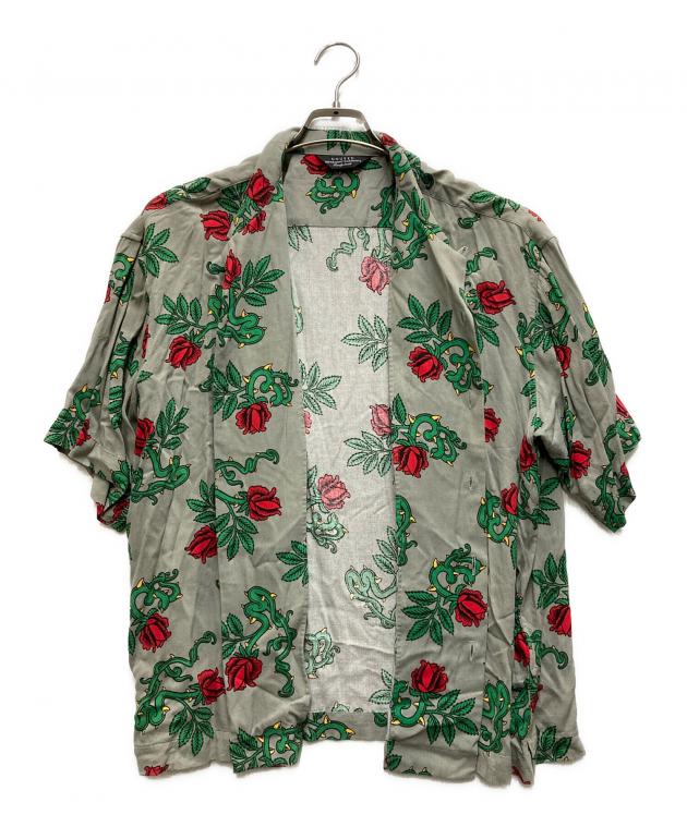 中古・古着通販】UNUSED (アンユーズド) Rose Pattern Short-Sleeve