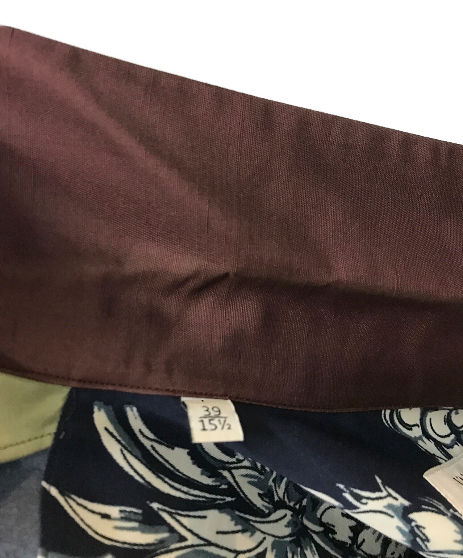 中古・古着通販】VALENTINO (ヴァレンティノ) アロハシャツ ネイビー
