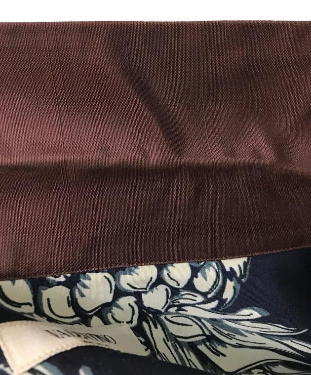 中古・古着通販】VALENTINO (ヴァレンティノ) アロハシャツ ネイビー