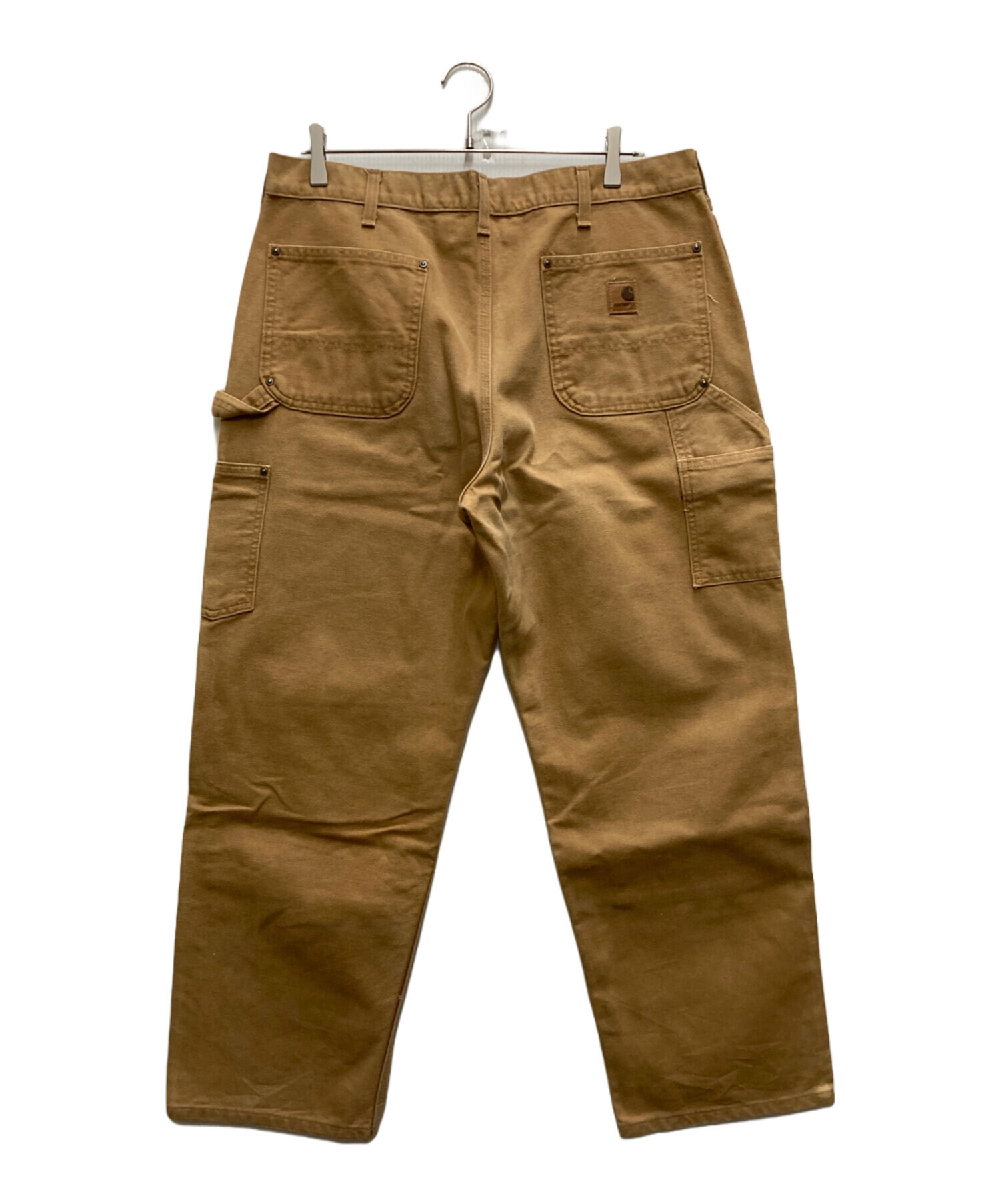 00s Carhartt ダブルニー USA製 w36 BRN ブラウン 中古・古着通販】CarHartt (カーハート) 00s ダックダブルニーパンツ