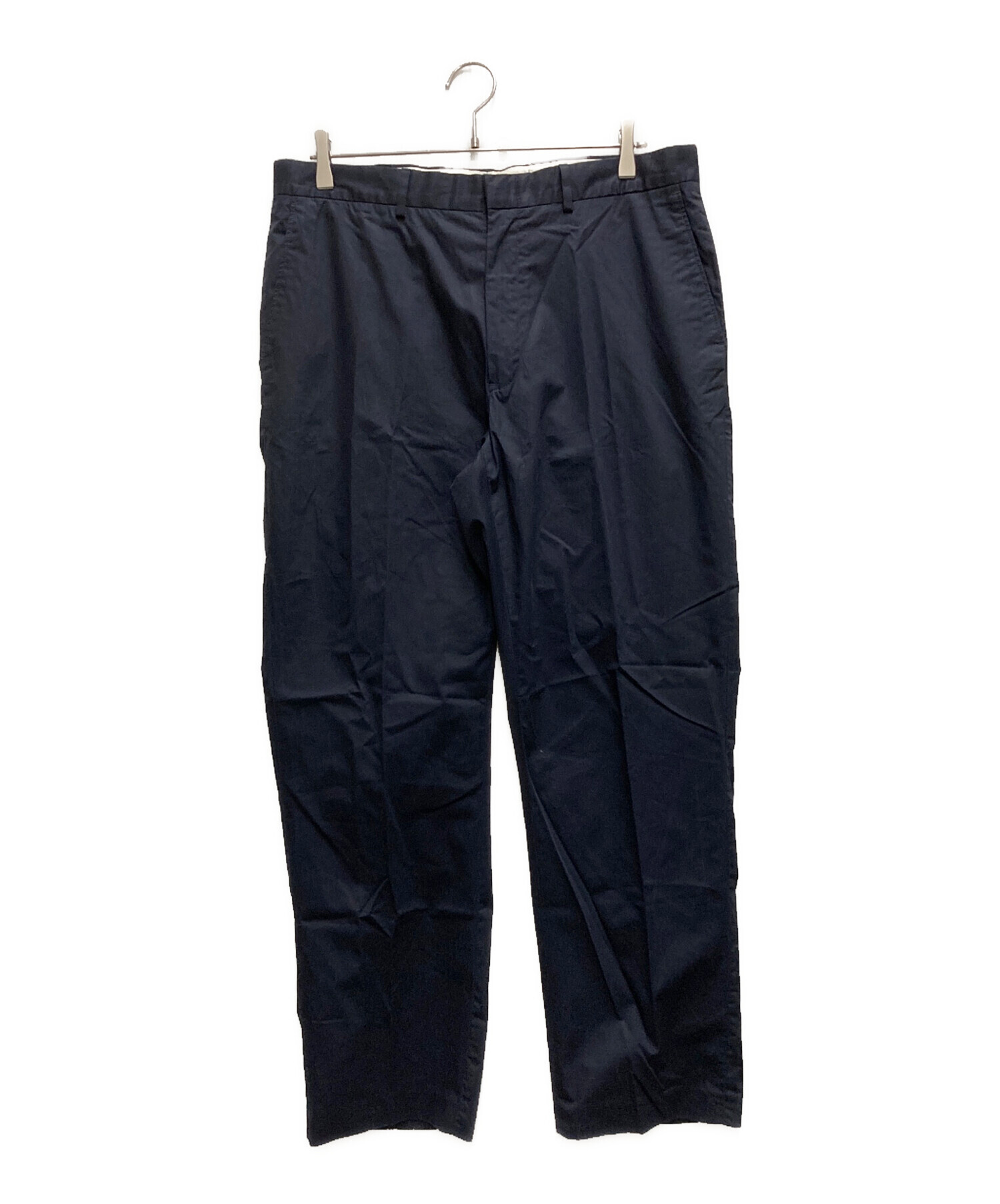 90s ラルフローレン スラックス リネン コットン　ネイビー W36L30 中古・古着通販】POLO RALPH LAUREN (ポロ・ラルフローレン) 90s