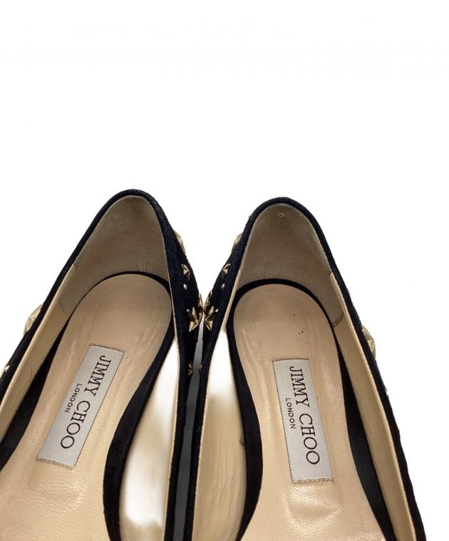 中古・古着通販】JIMMY CHOO (ジミーチュウ) スタッズパンプス ピンク 中古・古着通販】JIMMY CHOO (ジミーチュウ) スタッズパンプス ピンク