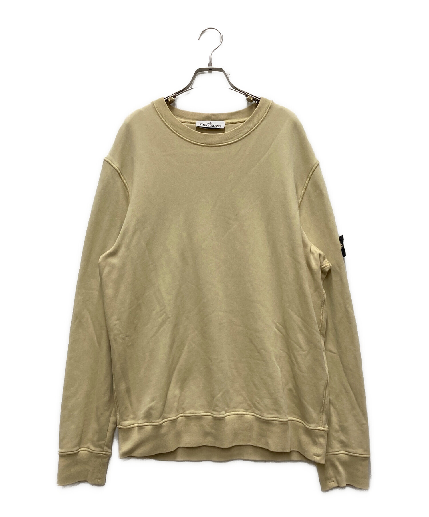 中古・古着通販】STONE ISLAND (ストーンアイランド) ロゴパッチクルー 