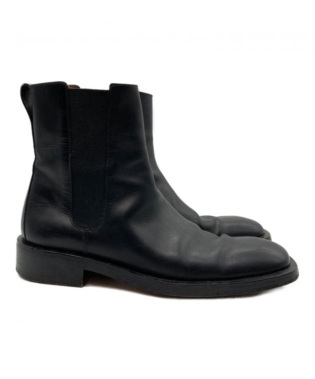 中古・古着通販】GUCCI (グッチ) スクエアトゥー サイドゴアブーツ