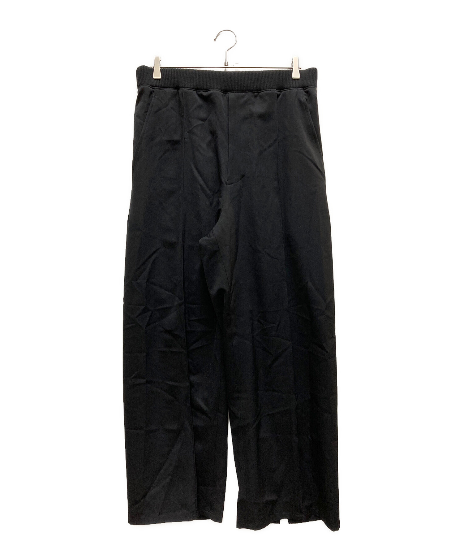 中古・古着通販】OVERCOAT (オーバーコート) ウールパンツ ブラック